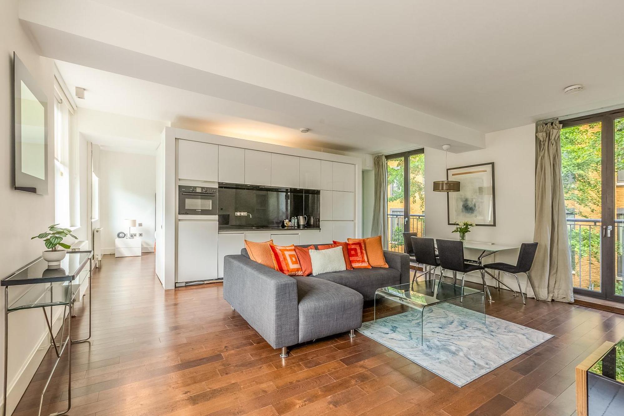 Modern Serviced 3 Minutes From Blackfriars Station Appartement