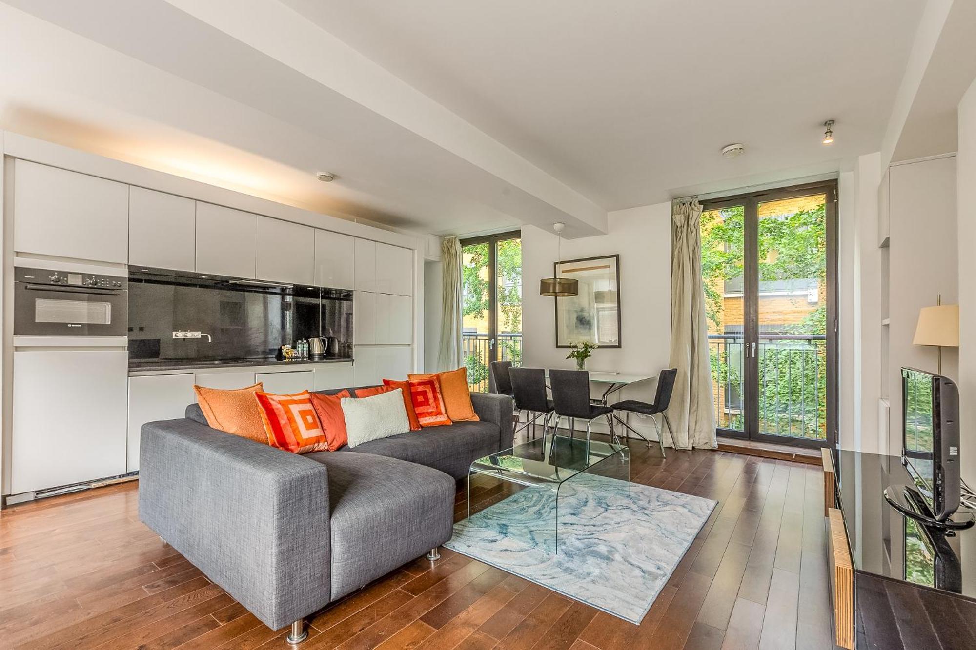 Modern Serviced 3 Minutes From Blackfriars Station Appartement *