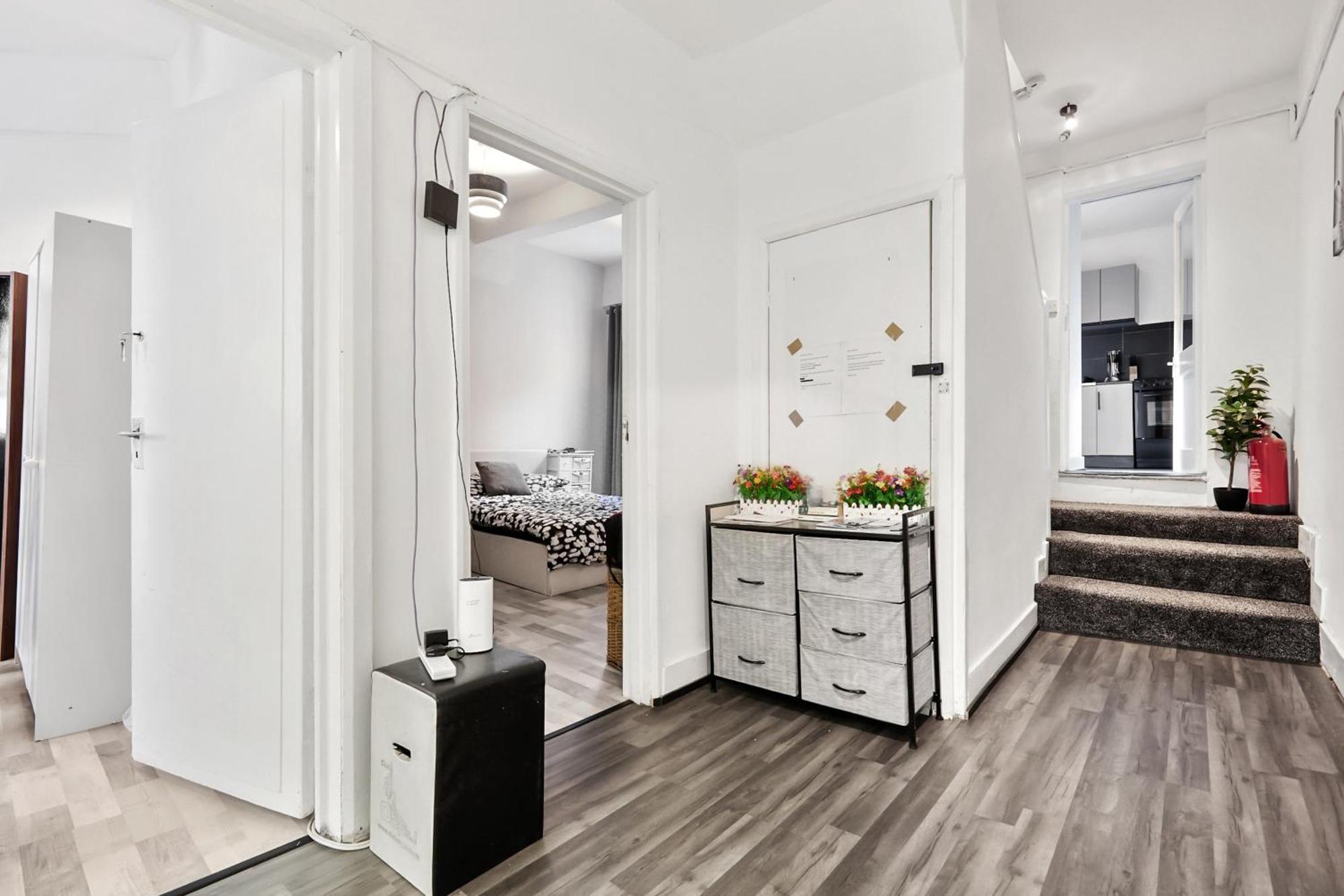 Quarto em Acomodações Particulares Cozy Twin Bed Retreat In Center Londres