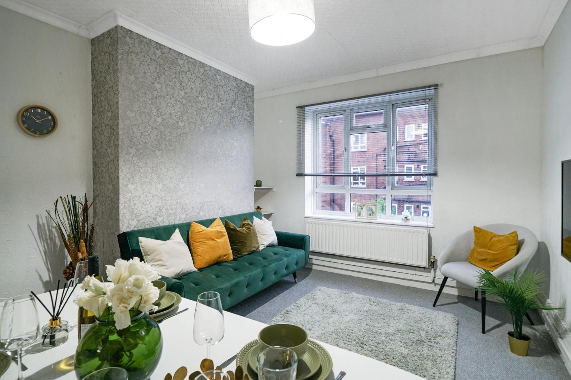 Two Bedroom By Livestay Short Lets & Serviced London, Clapham Londen