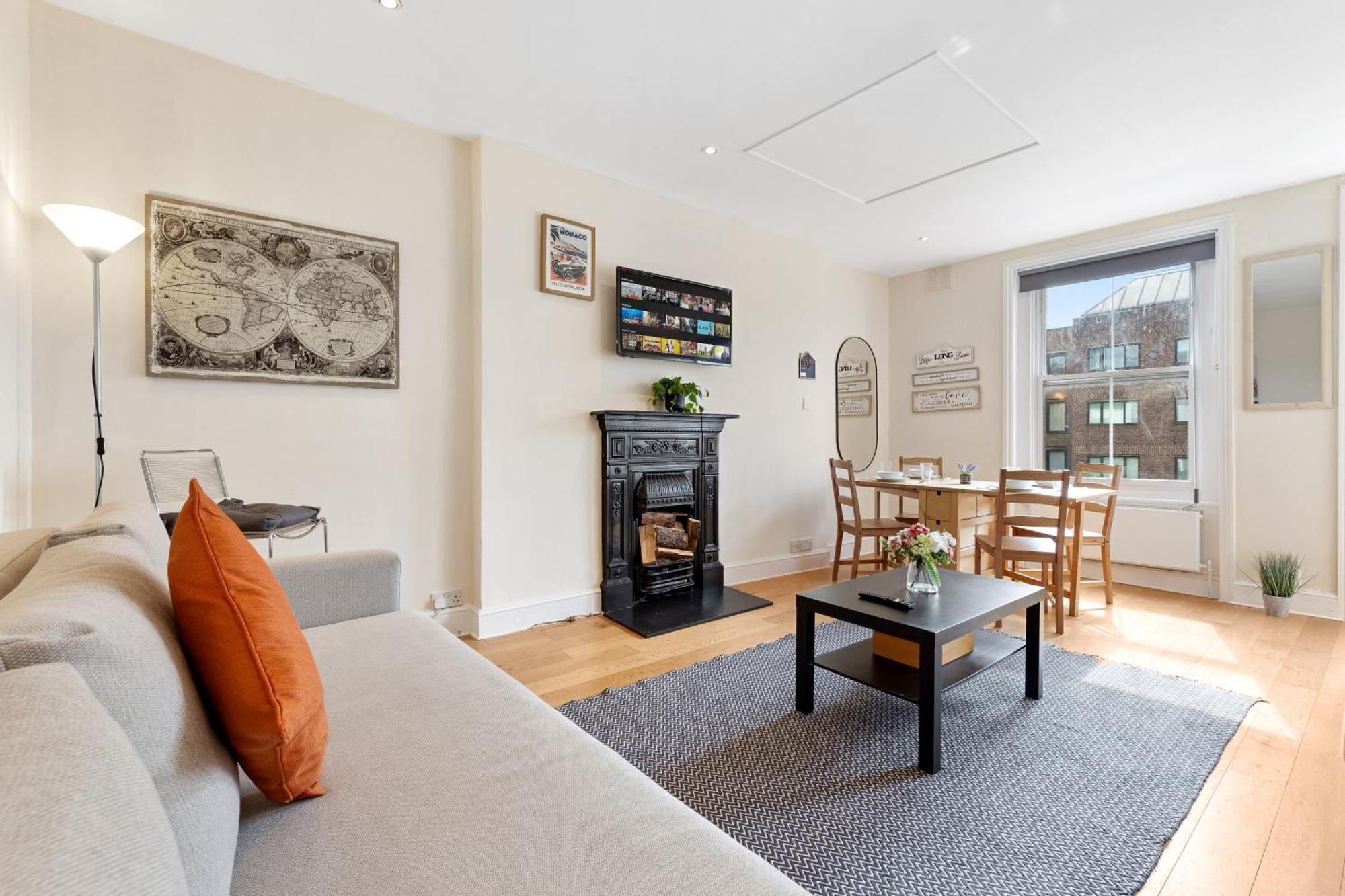 Spacious Sleep 11 With Terrace In Earls Court Ec99 Apartamento