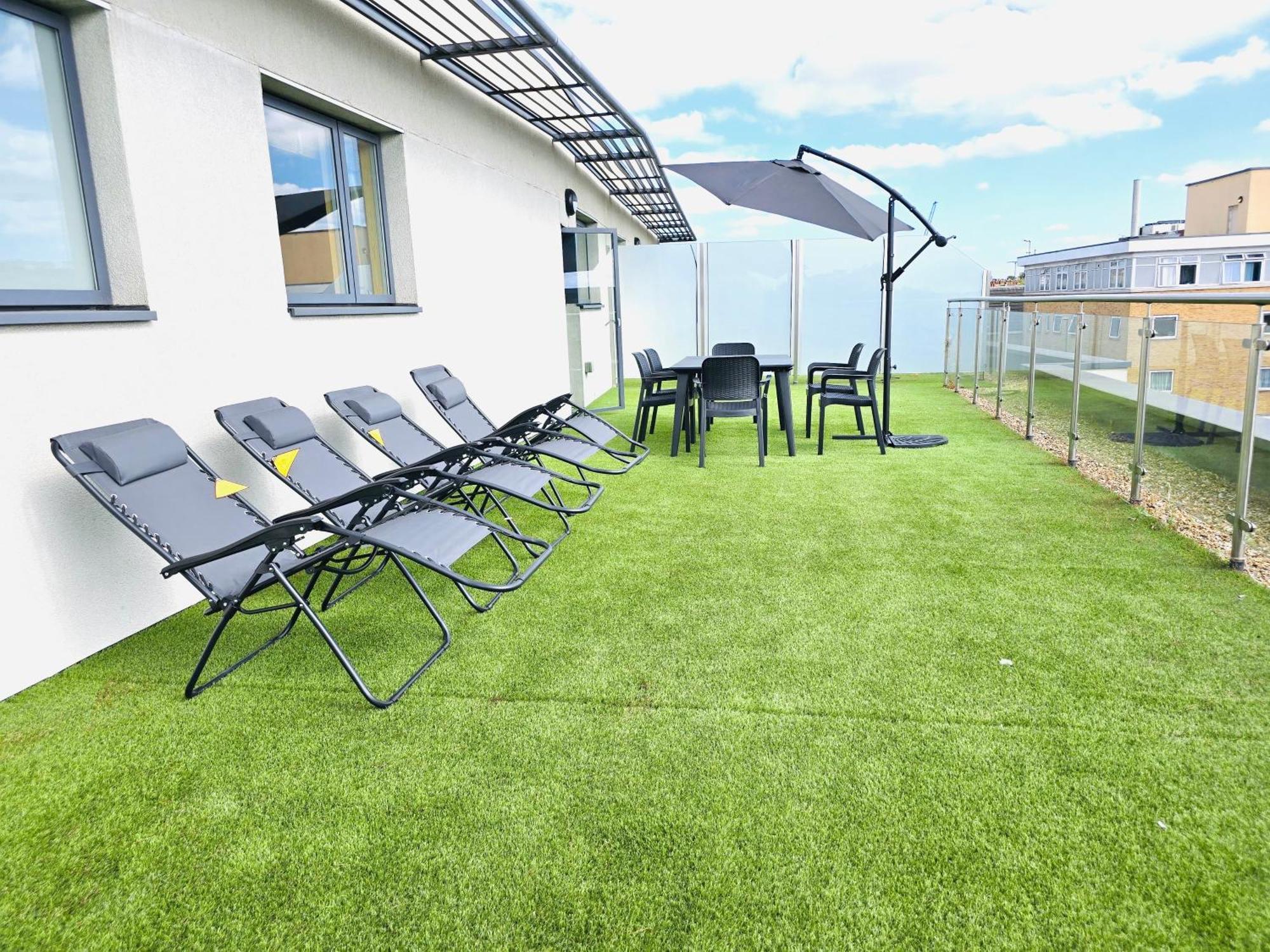 Apartamento Spectacular 3Br 2Bath Rooftop Sky-Views With Parking