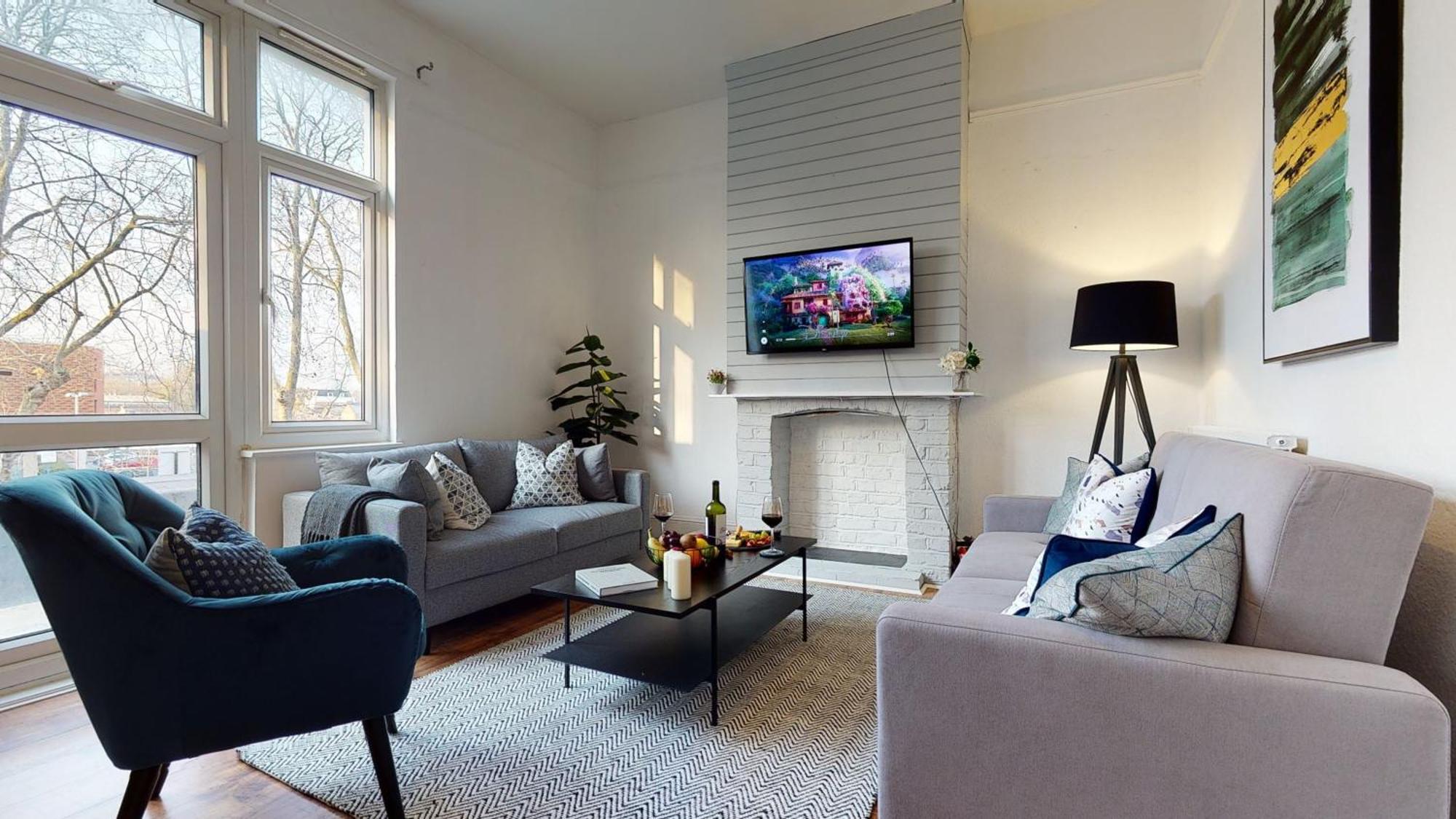 Dulwich Apartment Family-Sized 3Br Near King'S Hospital Great For Business & Contractors * Londres