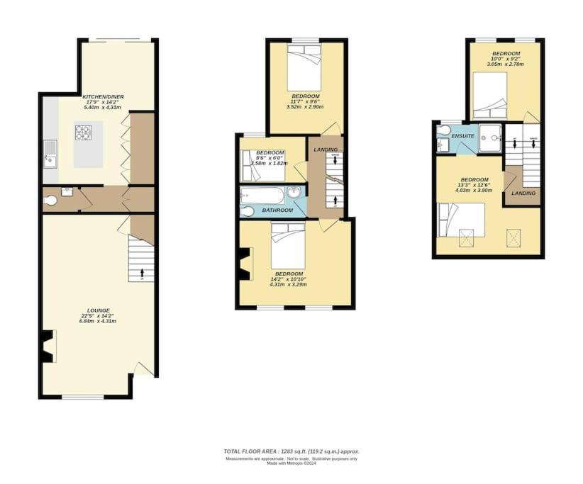 Charming Leytonstone 5 Bed - Appartement