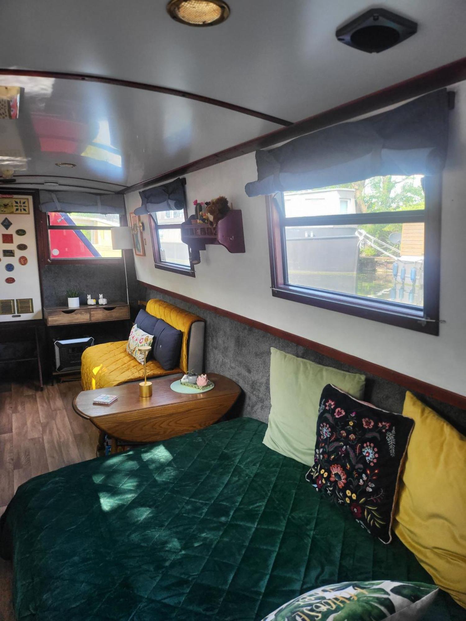 Comfy Canal Boat In Little Venice By Paddington For Family & Friends *