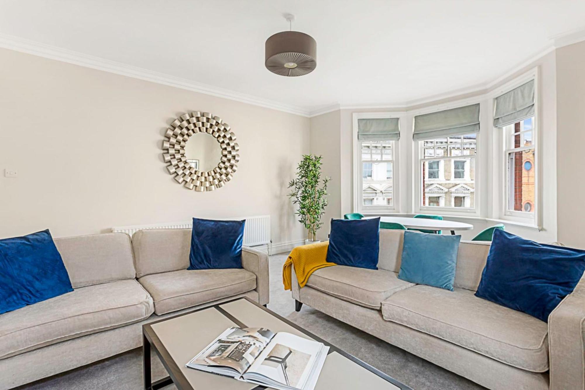 Serene 2br - 3 Mins To Fulham Broadway Appartement