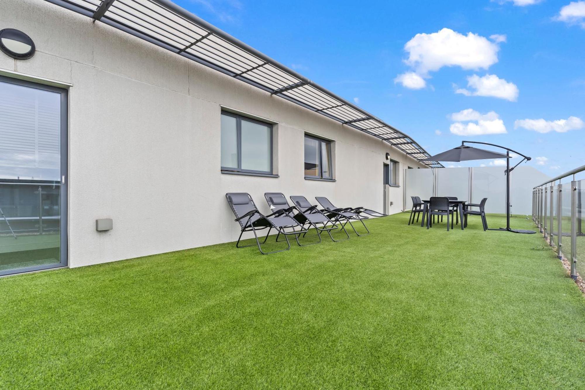 Spectacular 3Br 2Bath Rooftop Sky-Views With Parking Apartamento *