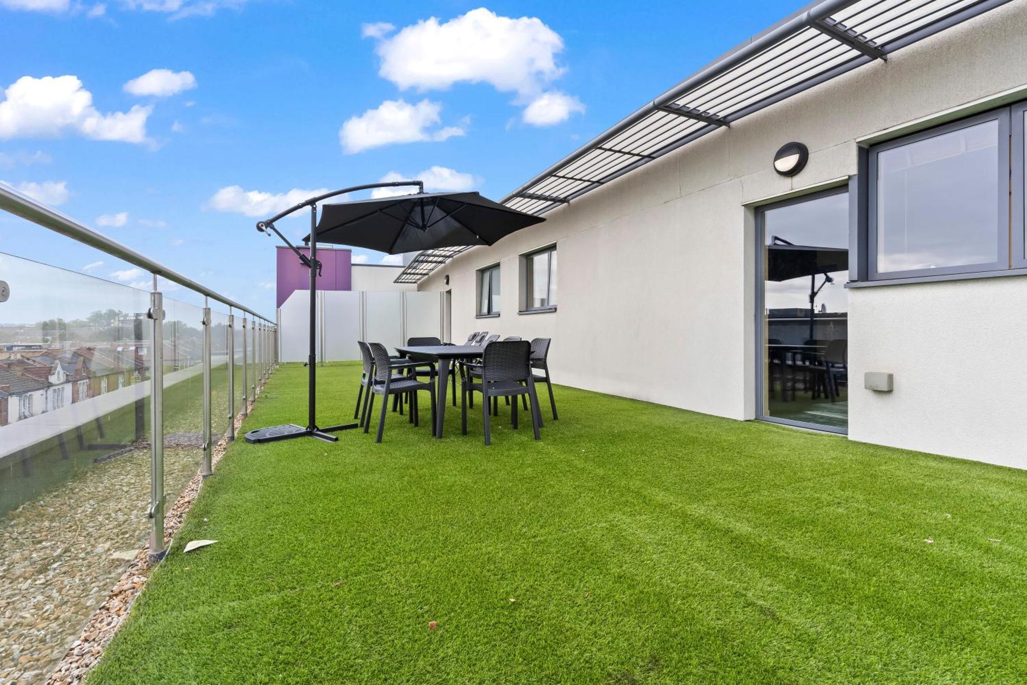 Apartamento Spectacular 3Br 2Bath Rooftop Sky-Views With Parking *