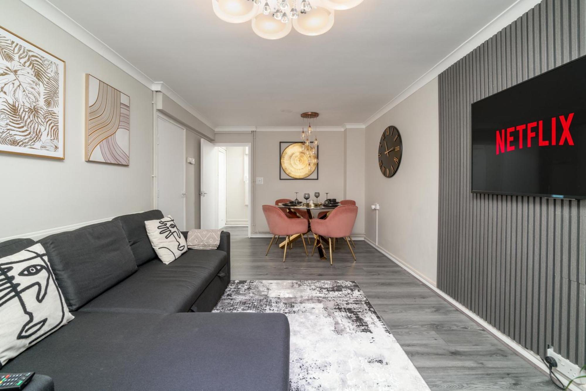 Appartement One-bedroom Ground Floor Gem 15 Mins From Kings Cross