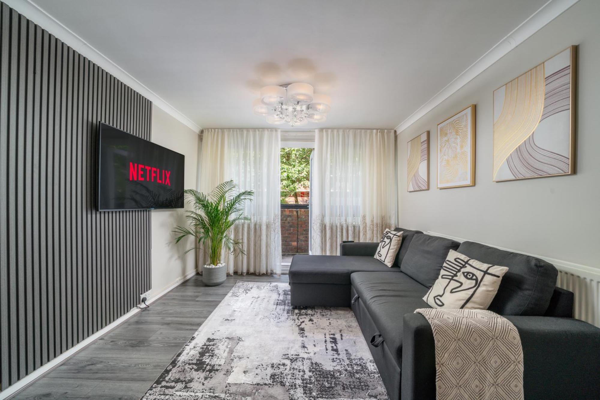 One-bedroom Ground Floor Gem 15 Mins From Kings Cross Appartement