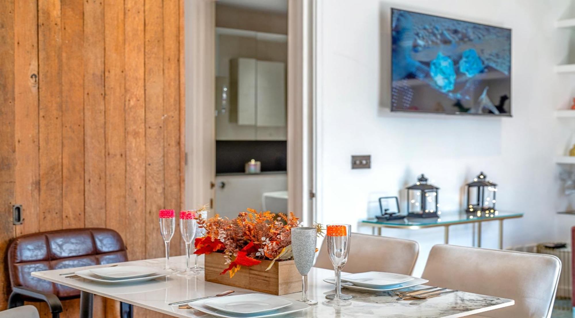 Apartamento Designer Victorian Flat With Large Terrace Londres