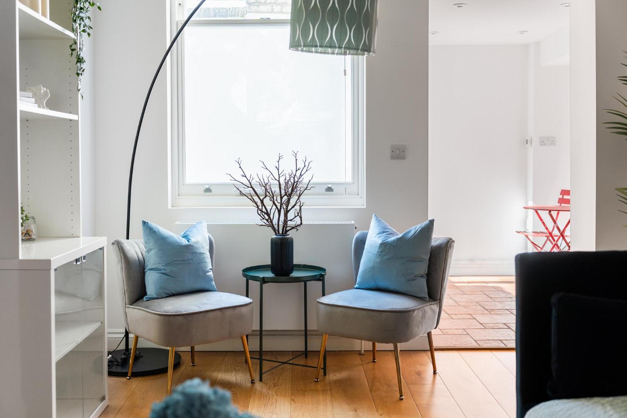 4br 2ba House By Livestay Short Lets & Serviced Near Oxford Circus With 2 Private Patios Casa de férias