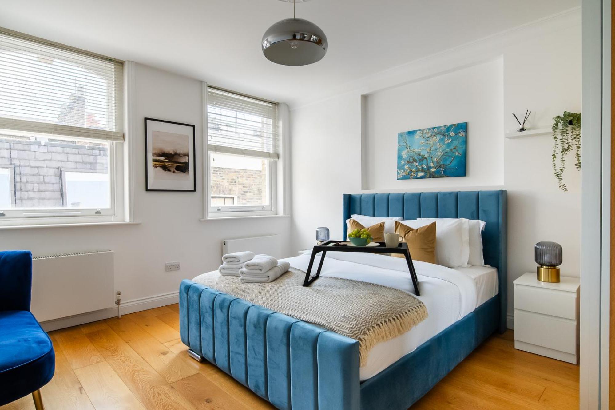 4br 2ba House By Livestay Short Lets & Serviced Near Oxford Circus With 2 Private Patios Casa de férias