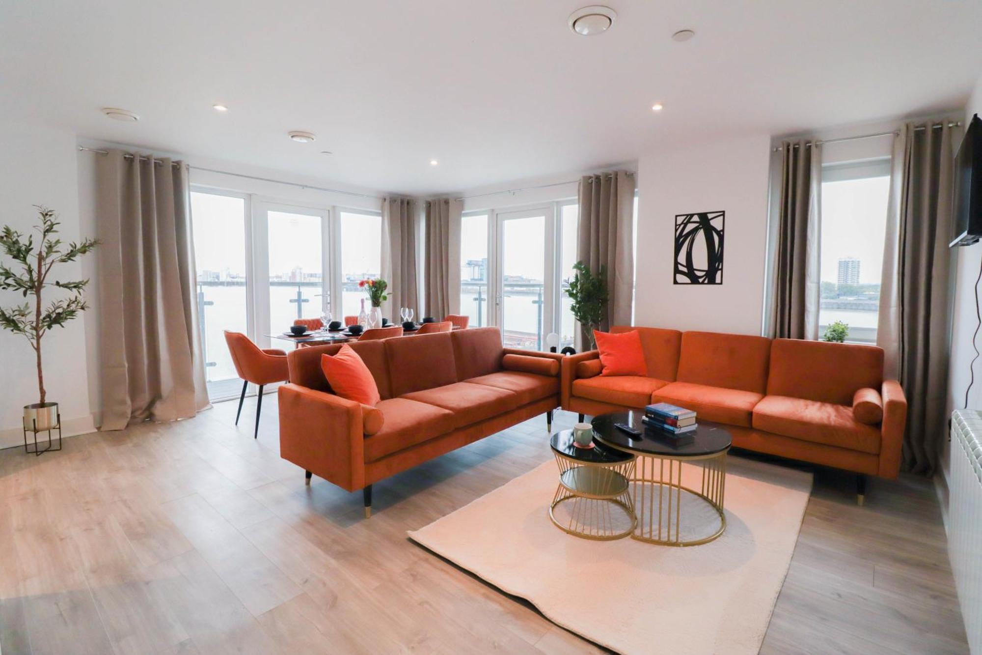 Stunning 2 Bedroom Riverside Apartamento Londres