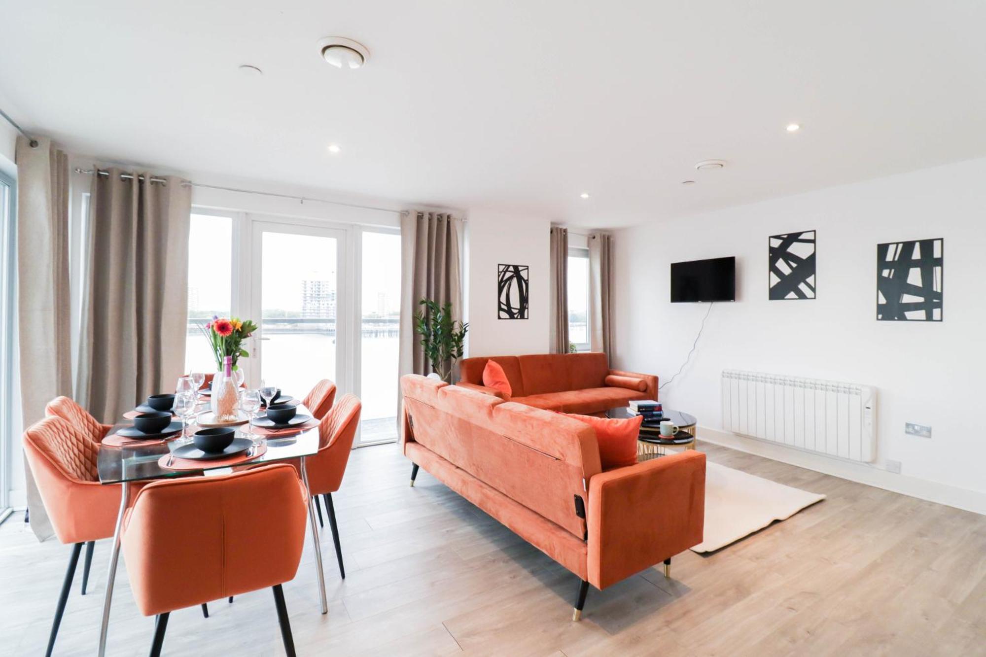 Apartamento Stunning 2 Bedroom Riverside Londres