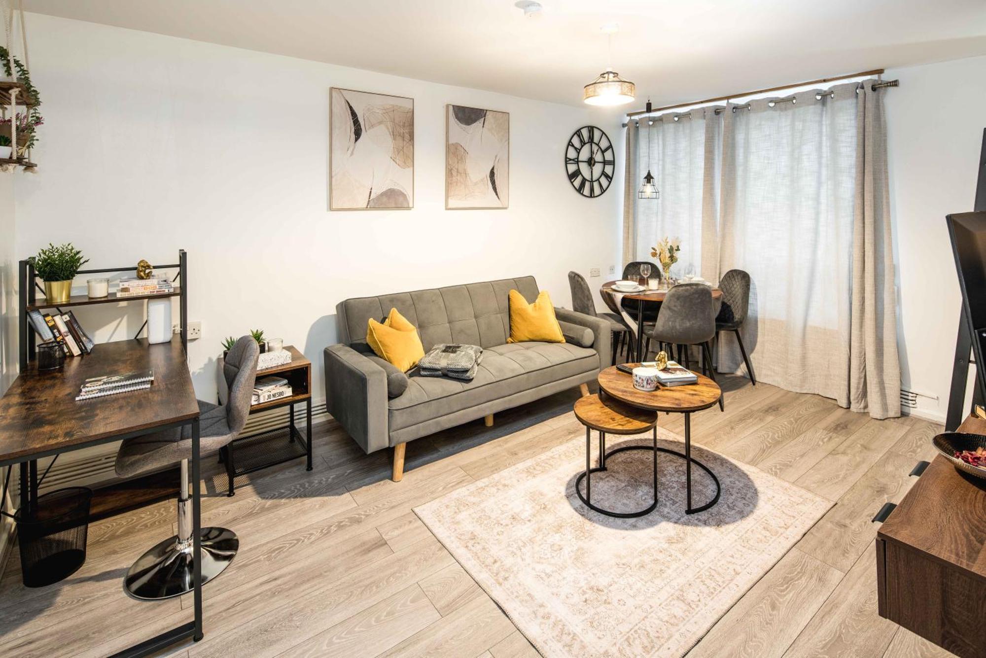 Apartment Family-friendly 1-bedroom In