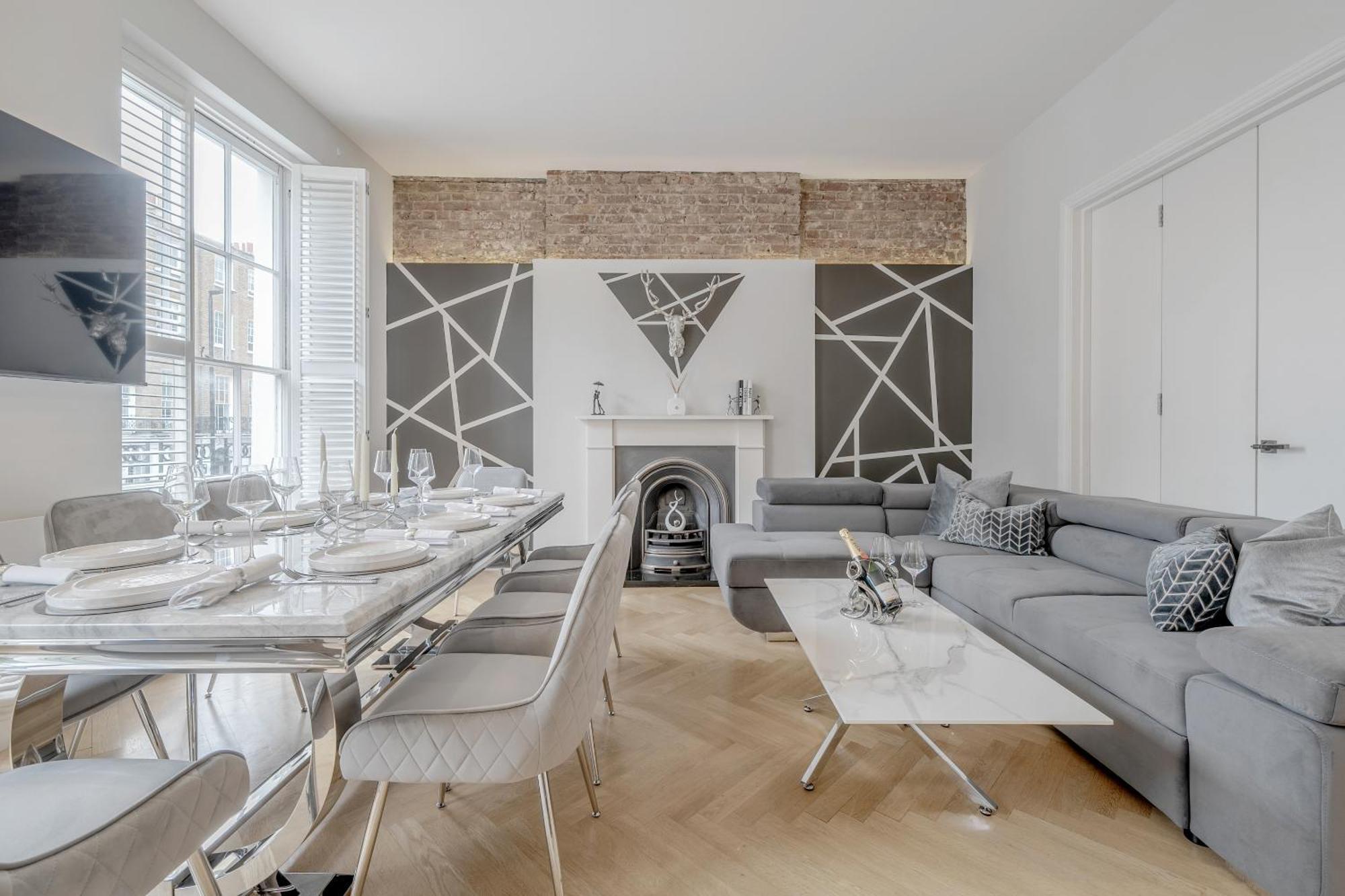 Baker St / Marylebone / Sherlock Holmes 3bed2bath Apartamento *