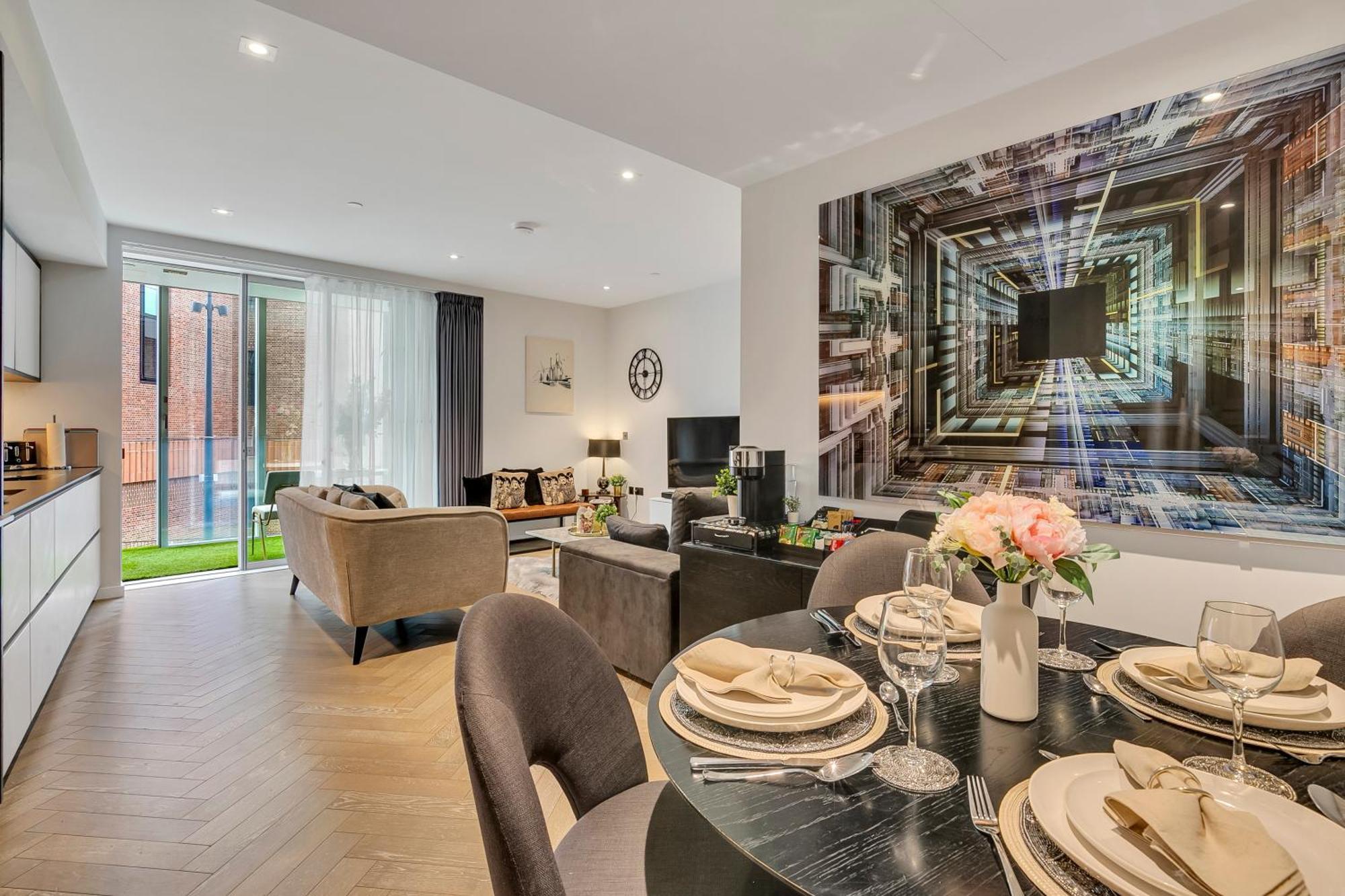 Guest Favourite At Battersea Power Station Close To Chelsea Apartamento *