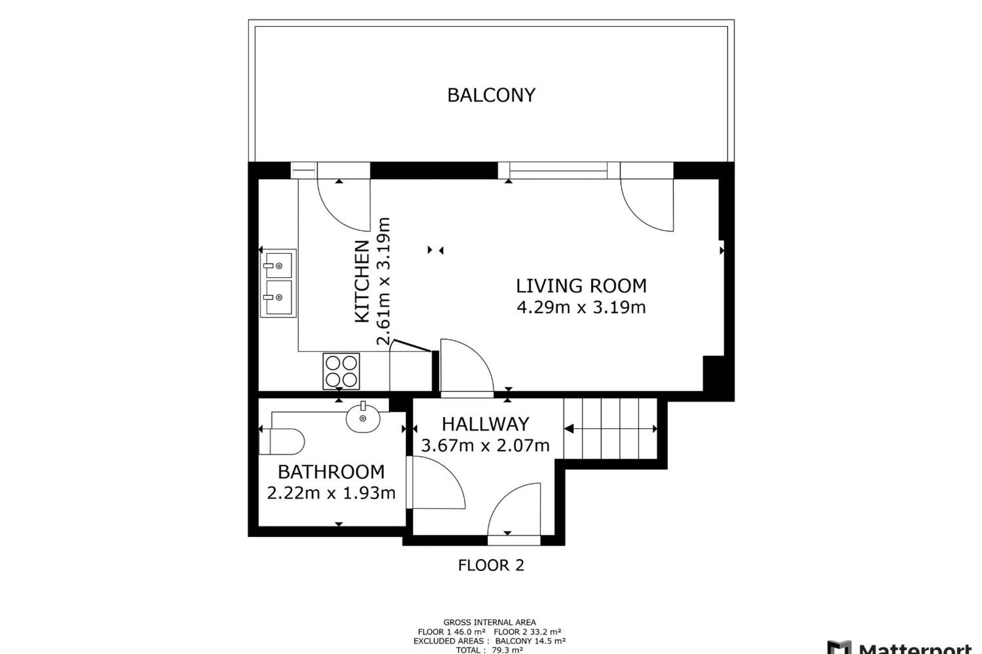 Modern Comfort Stratford 3br Duplex Apartamento