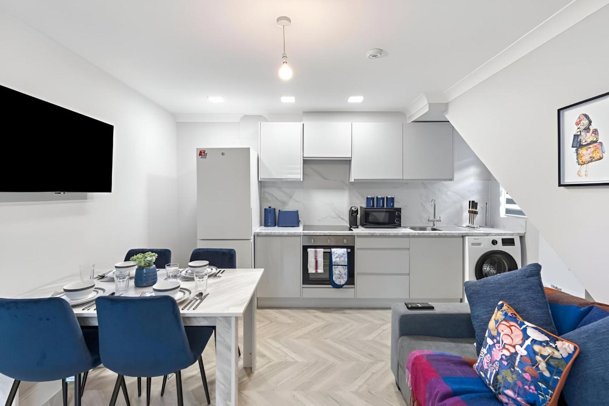 Apartamento Sophistication Chic 3-br For Modern Living Londres