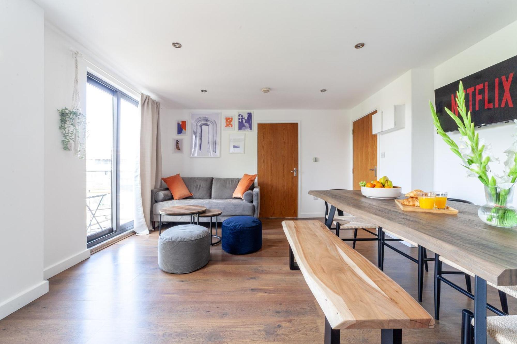 Modern 3 Bed & 3 Bathrooms Flat, Hackney Downs Appartement Londres