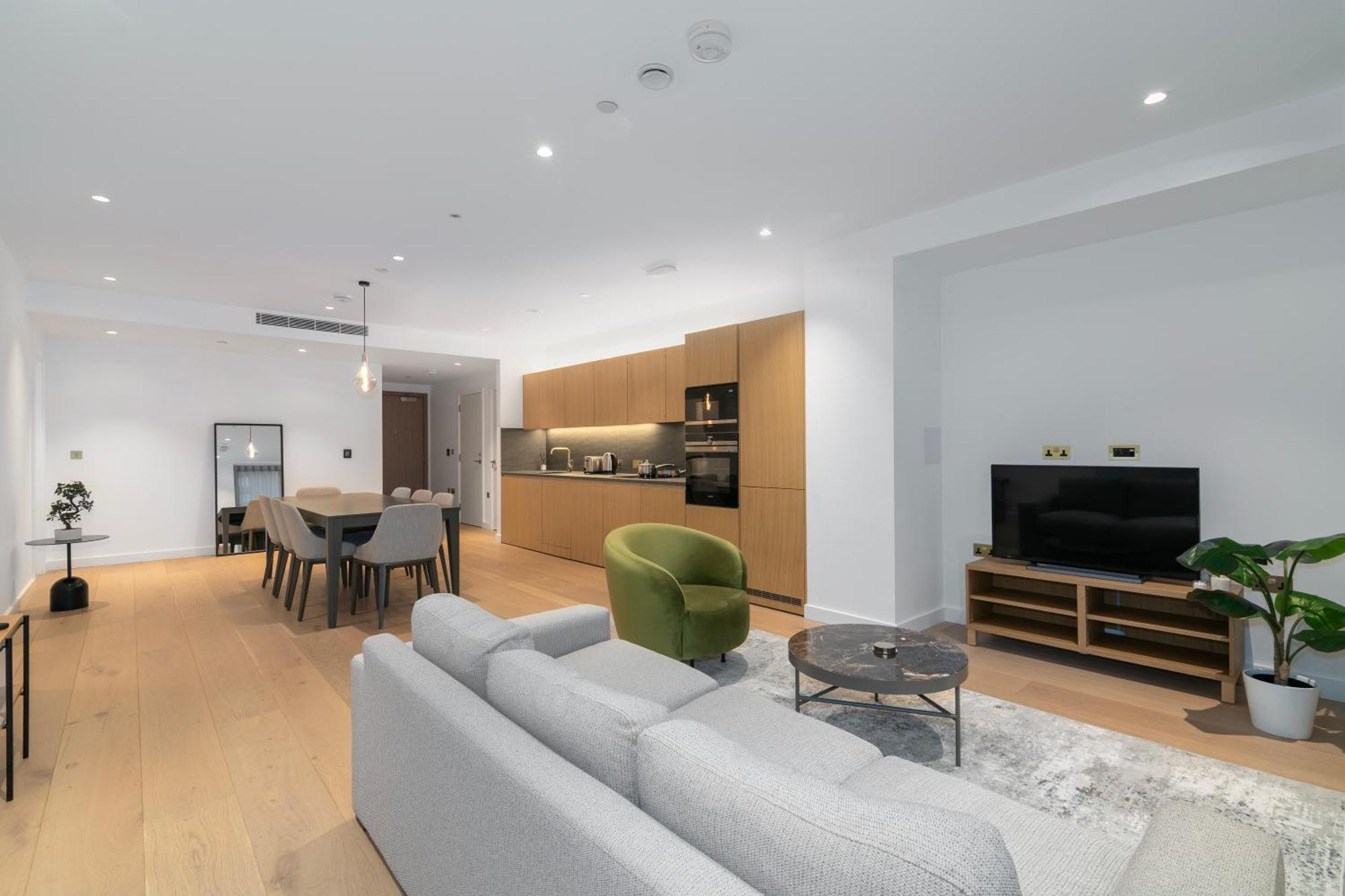 Appartement Kings Cross - Luxury 3 Bed Apartment, Private Balcony Londen