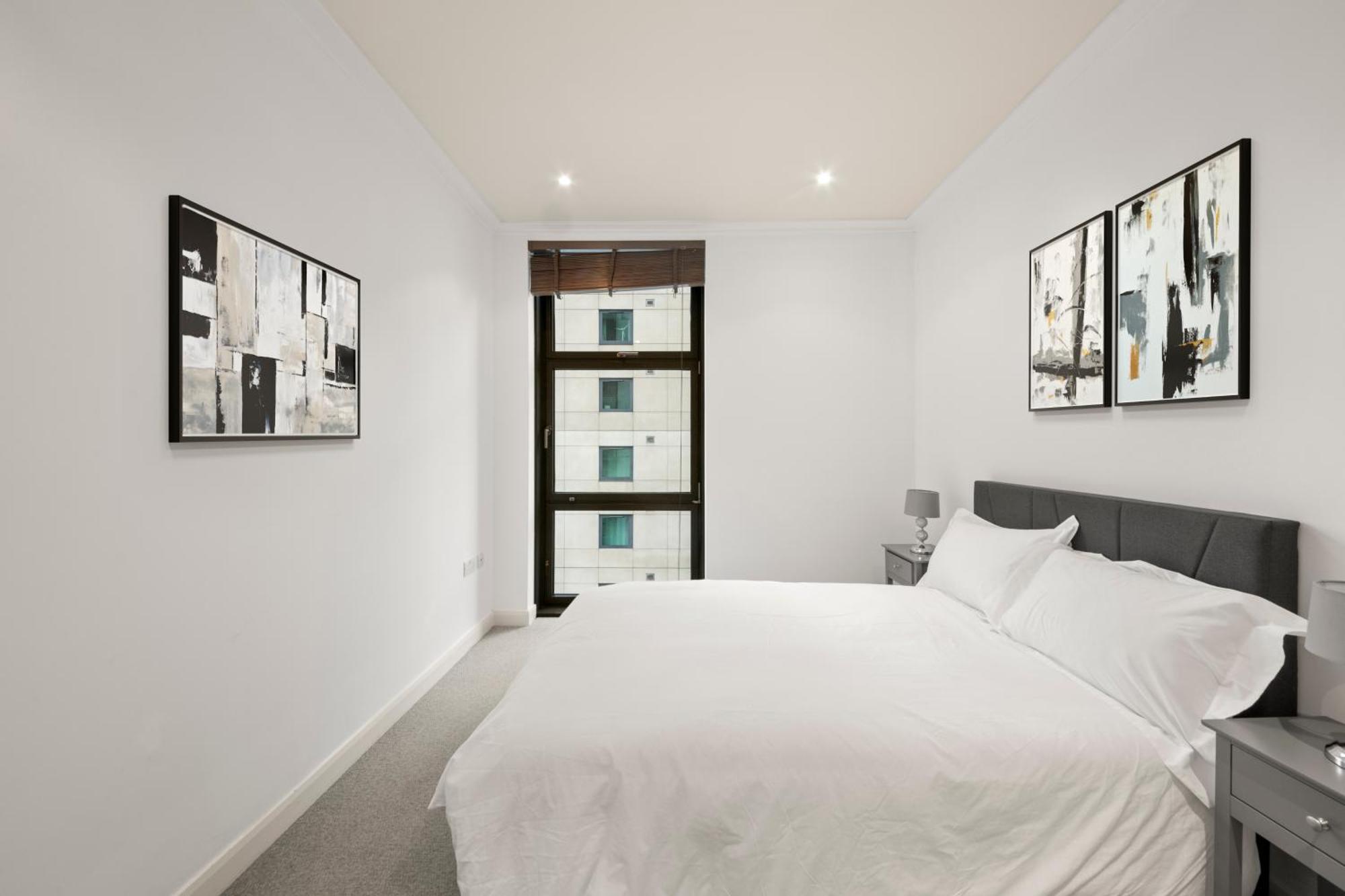 Apartment Londwell, Canary Wharf River Thames Balcony Penthouse *