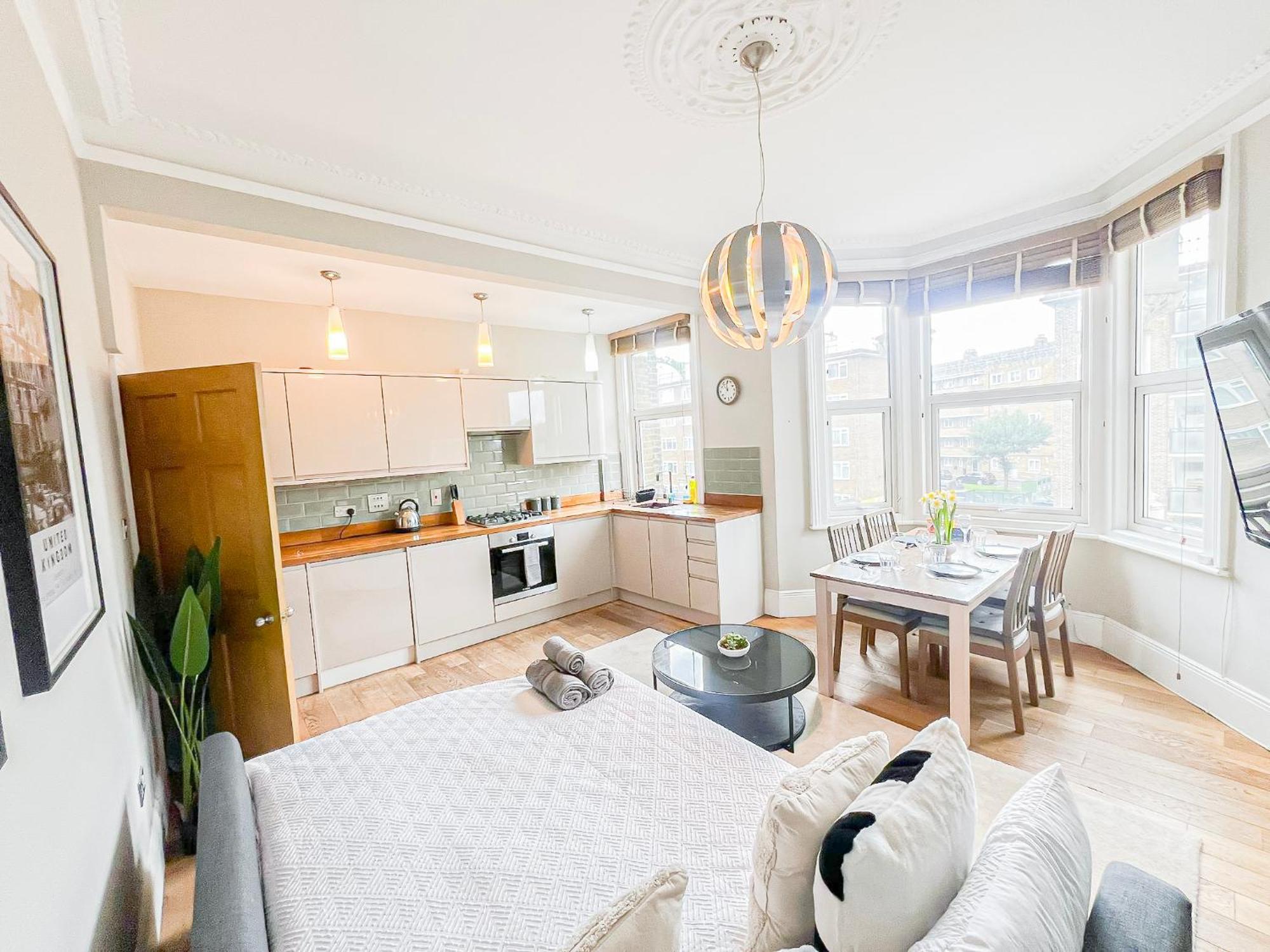 Apartamento Tranquil 3bdr Haven In Stockwell Near The Oval *