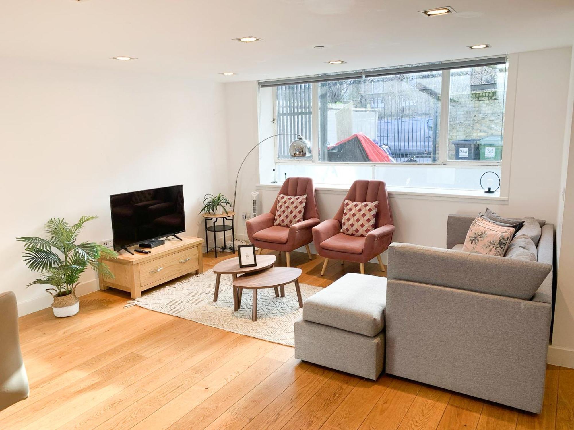 Appartement Chic 3 Bedroom Flat With Private Terrace In Holloway Near Finsbury Park