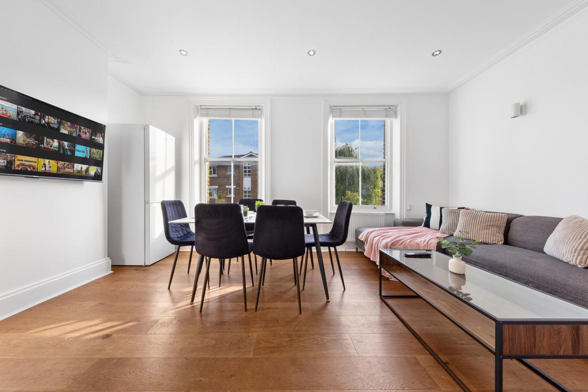 Apartamento Luxury 4 Bedroom Flat With Stunning Shard View From Terrace In London! Next To Station, Sleeps 9 Londres
