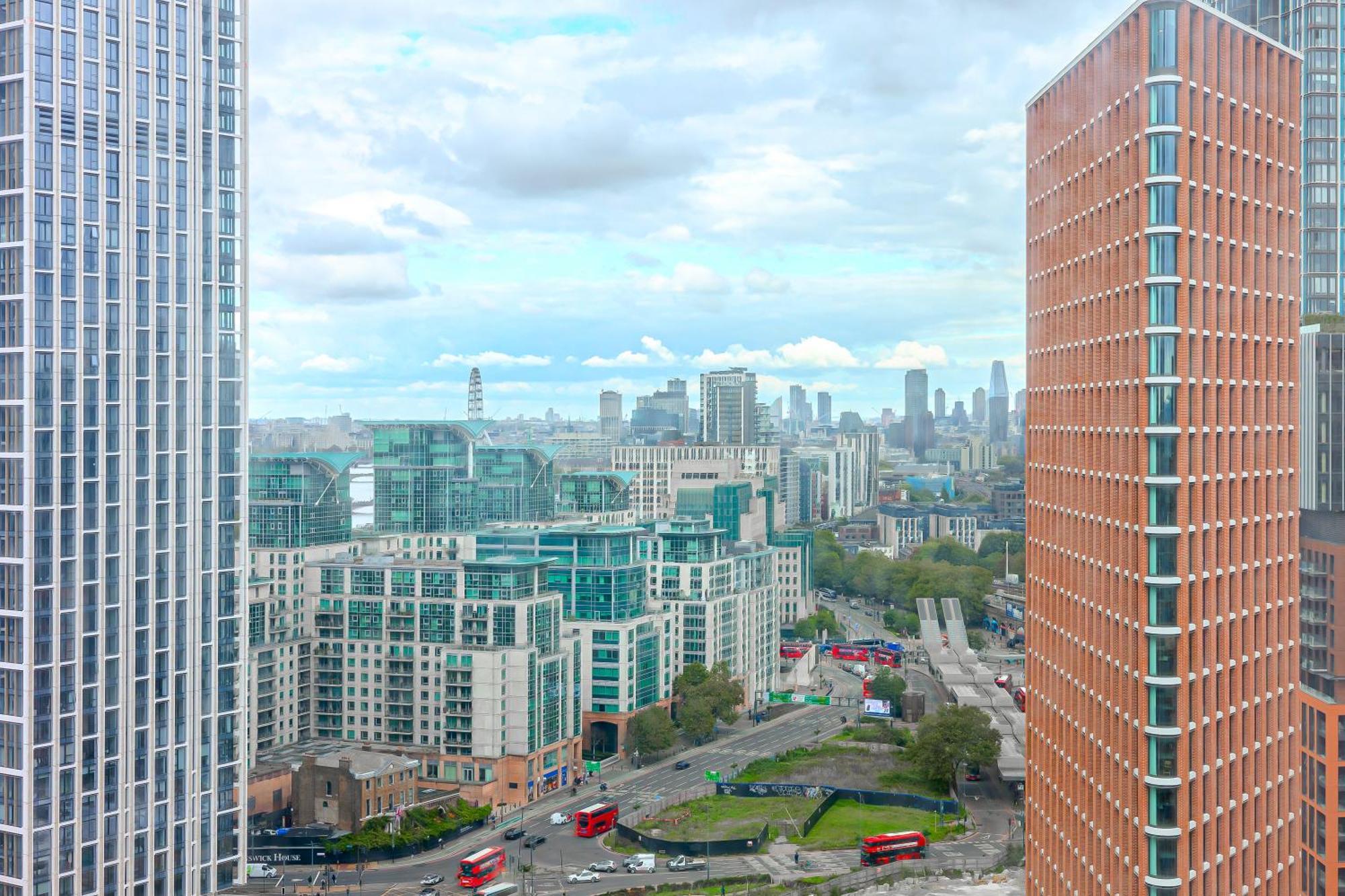 Appartement Bright 2br High Floor Flat, Nine Elms, 3min Tube
