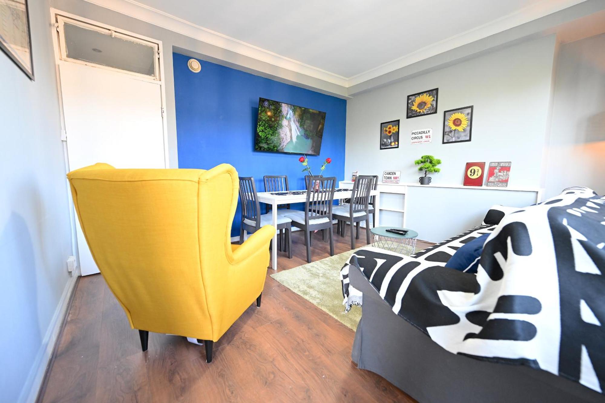 3 Bed Flat In King's Cross Station - Zone 1