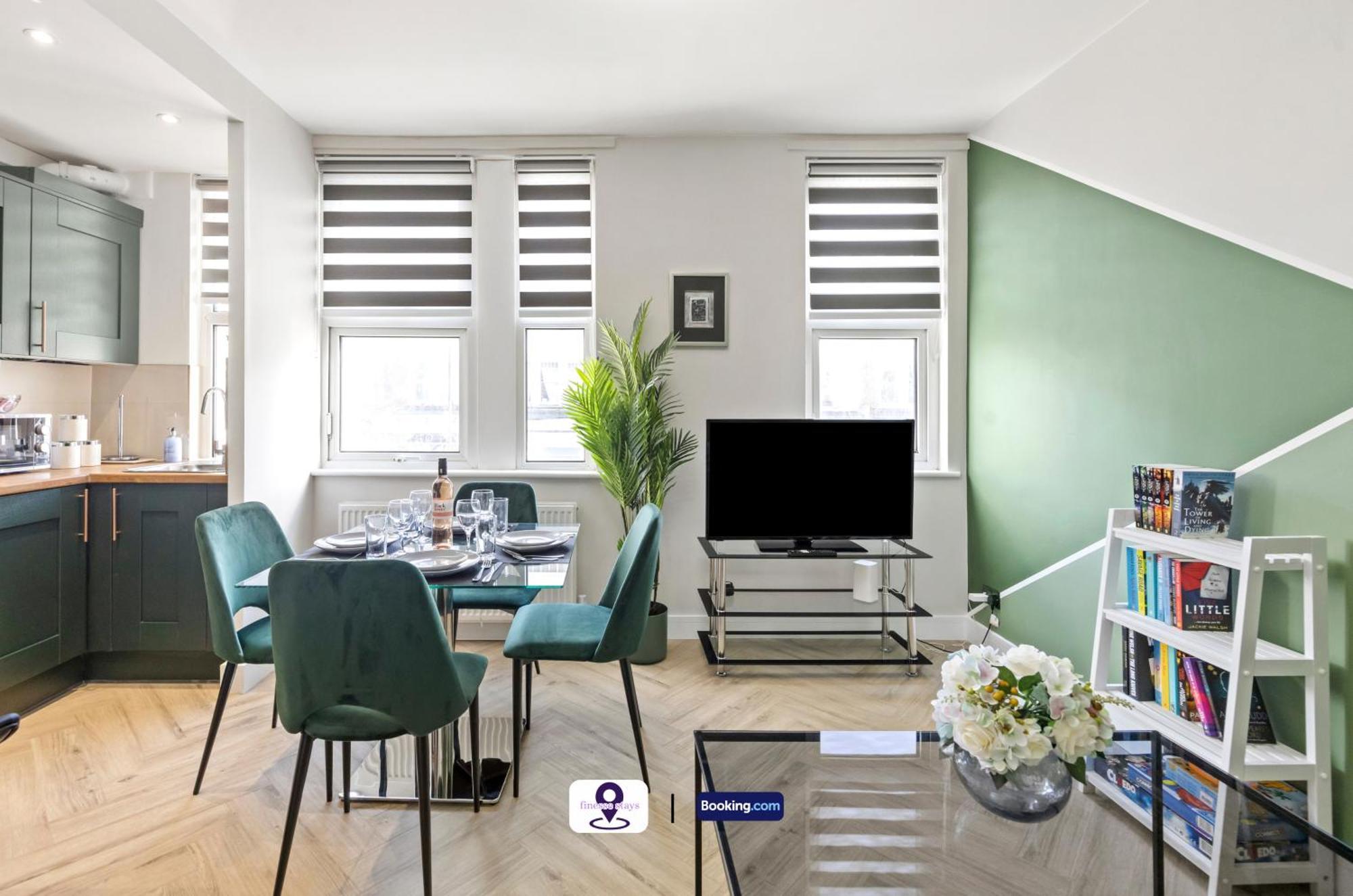 Last-minute Secure ! Limited Time L Exclusive On 2 Bedroom, High Spec Luxury Flat By Finesse Short Lets & Serviced With Free Wifi Apartamento Londres