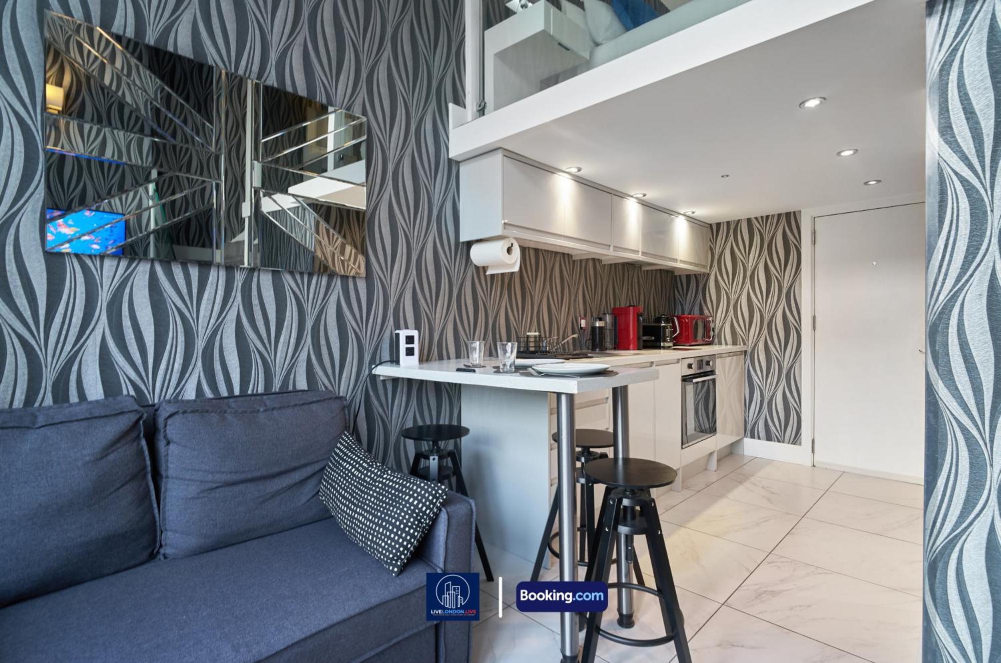 Last-minute Escape L Sleeps Up To 3 L Spectacular By Live Short Lets & Serviced Londres