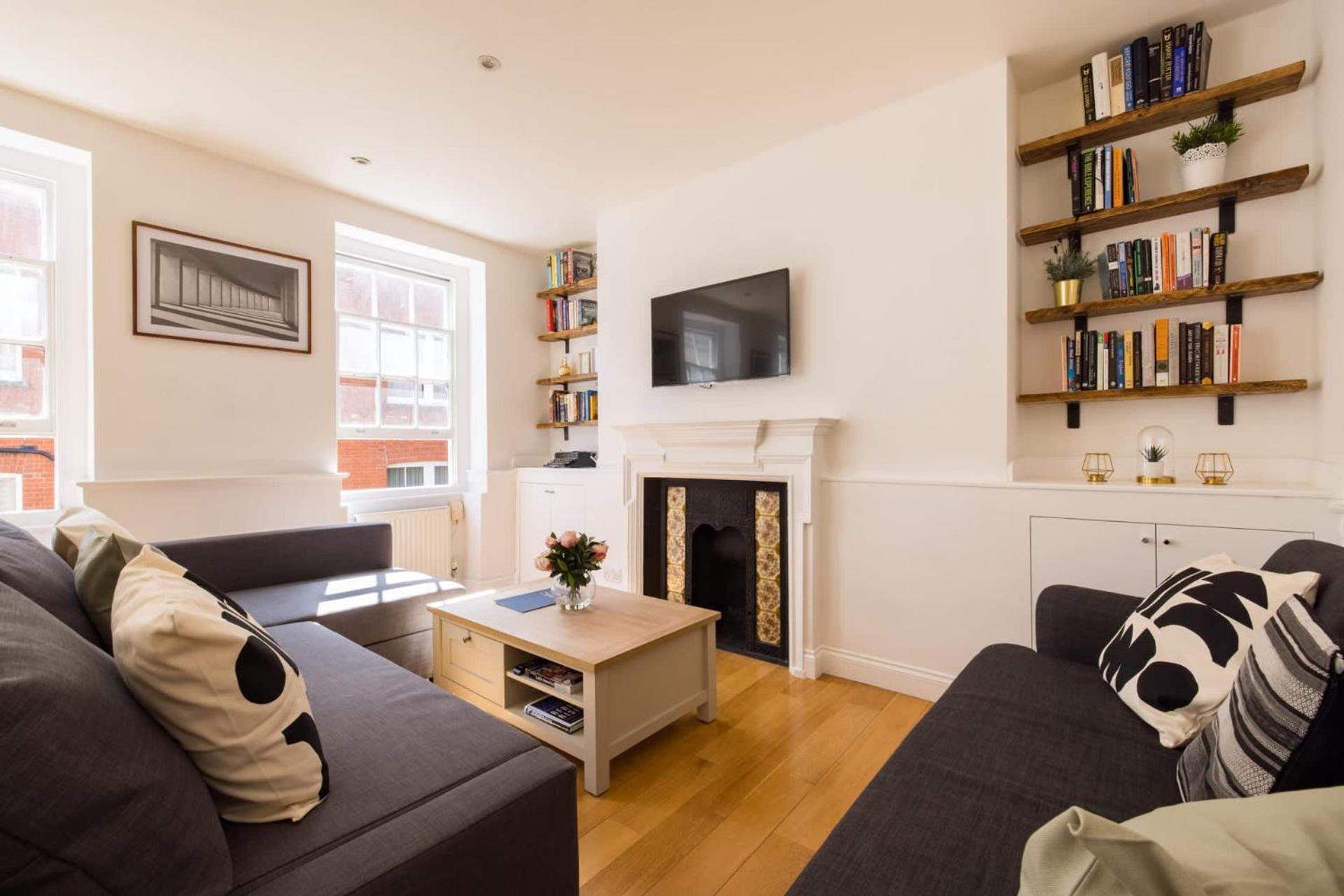 Appartement Contemporary 1 Bedroom Bloomsbury *
