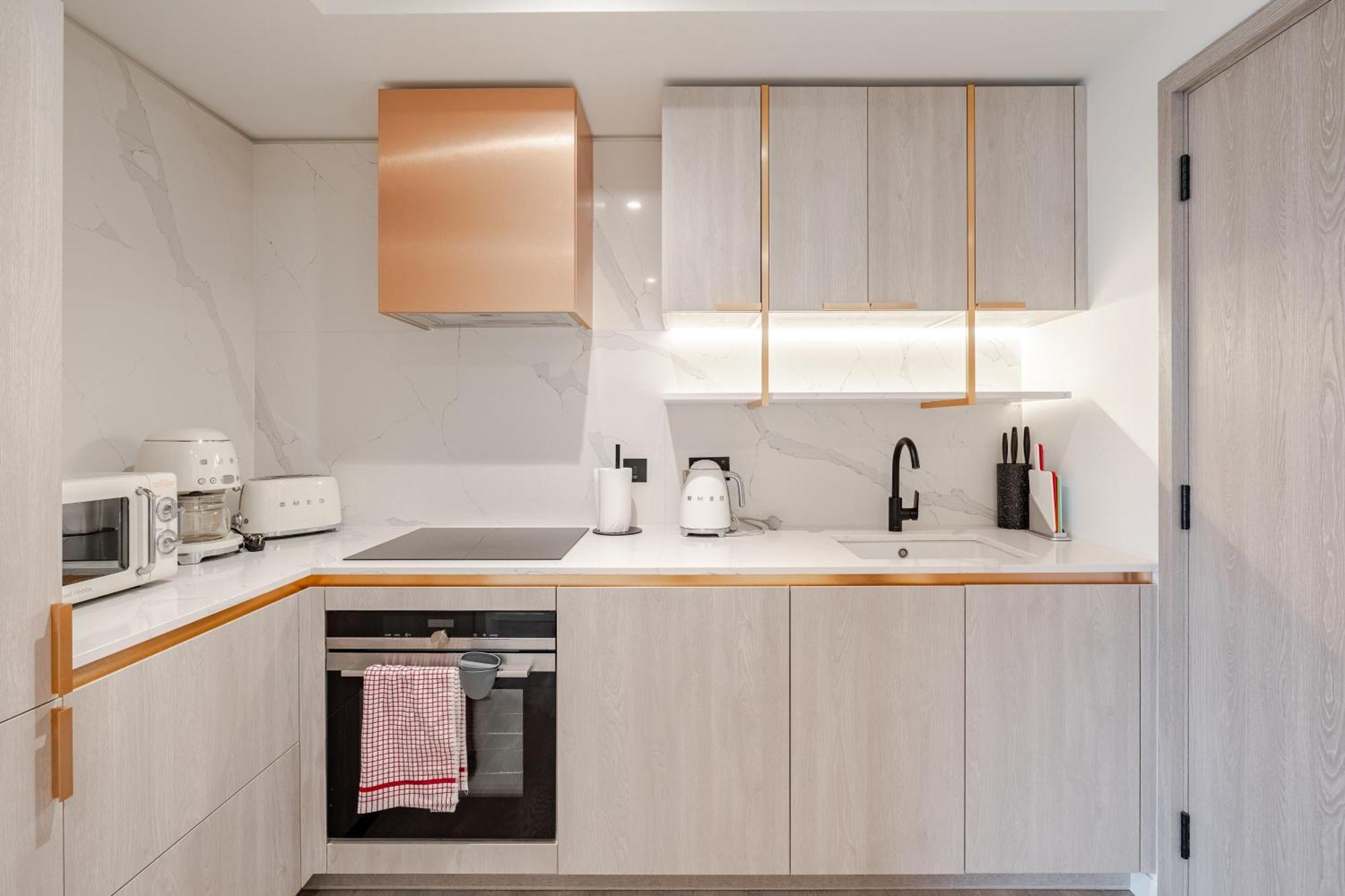 Appartement The Percy's Living Canary Wharf