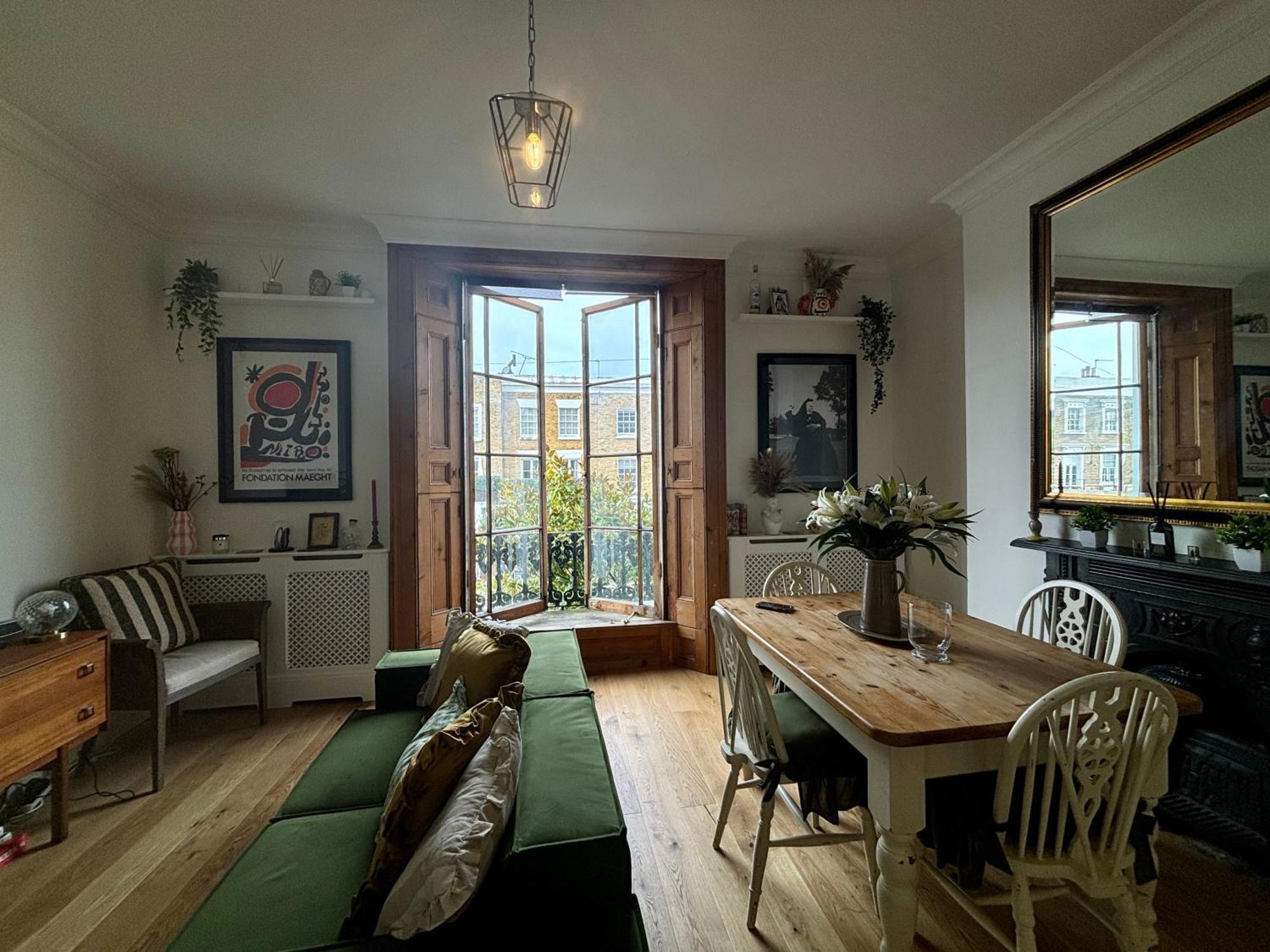 Vintage-inspired 1bd Flat In De Beauvoir Town Apartamento