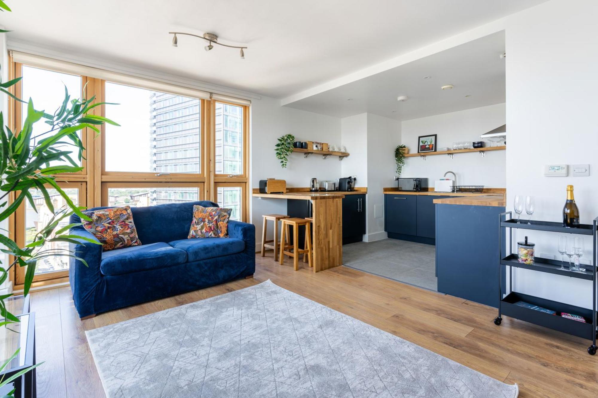 Flat In Canary Wharf With Amazing Views & Balcony Appartement *