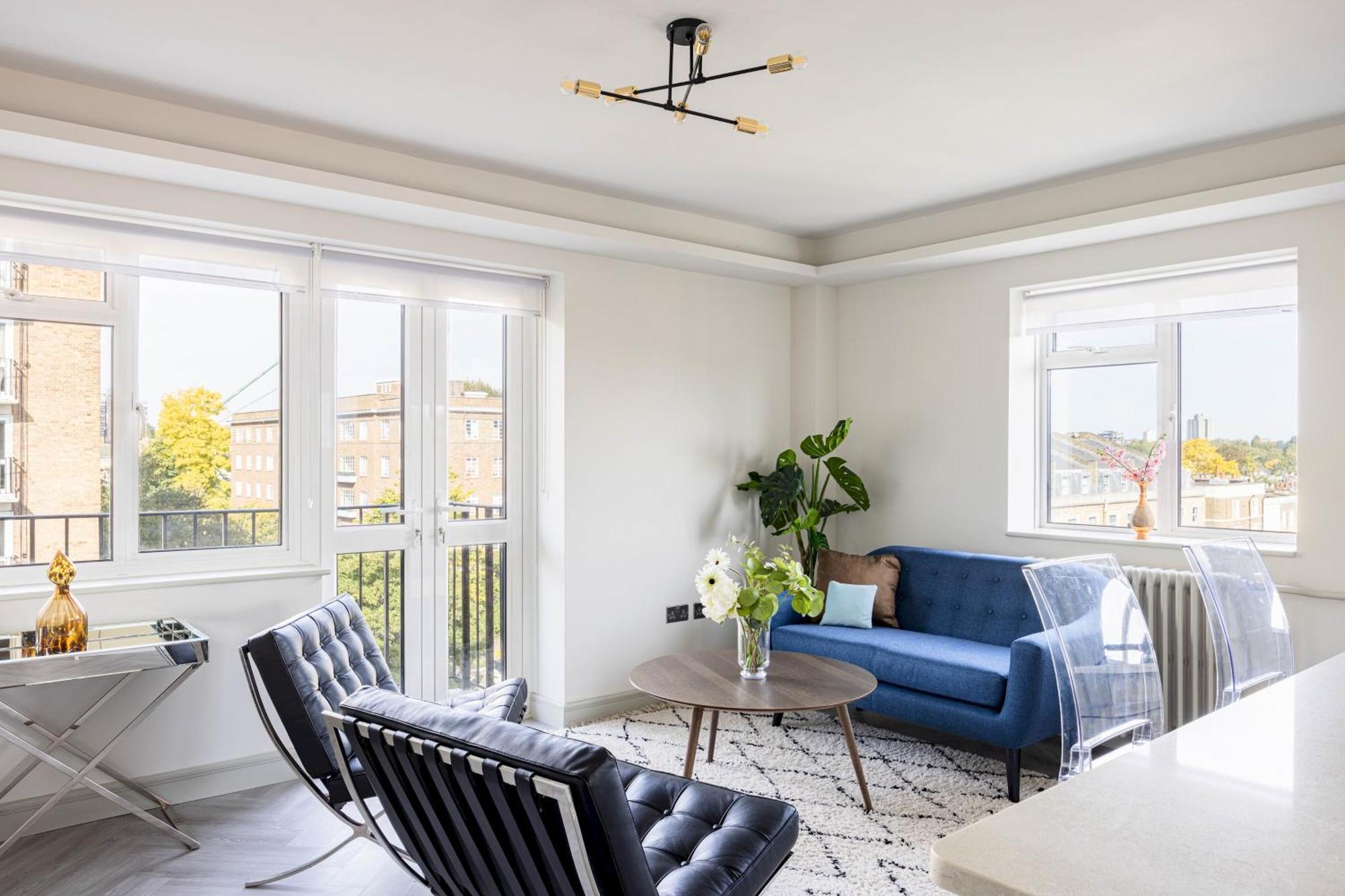 Lux Regents Park 2 Bed 2 Bath Penthouse With Ac