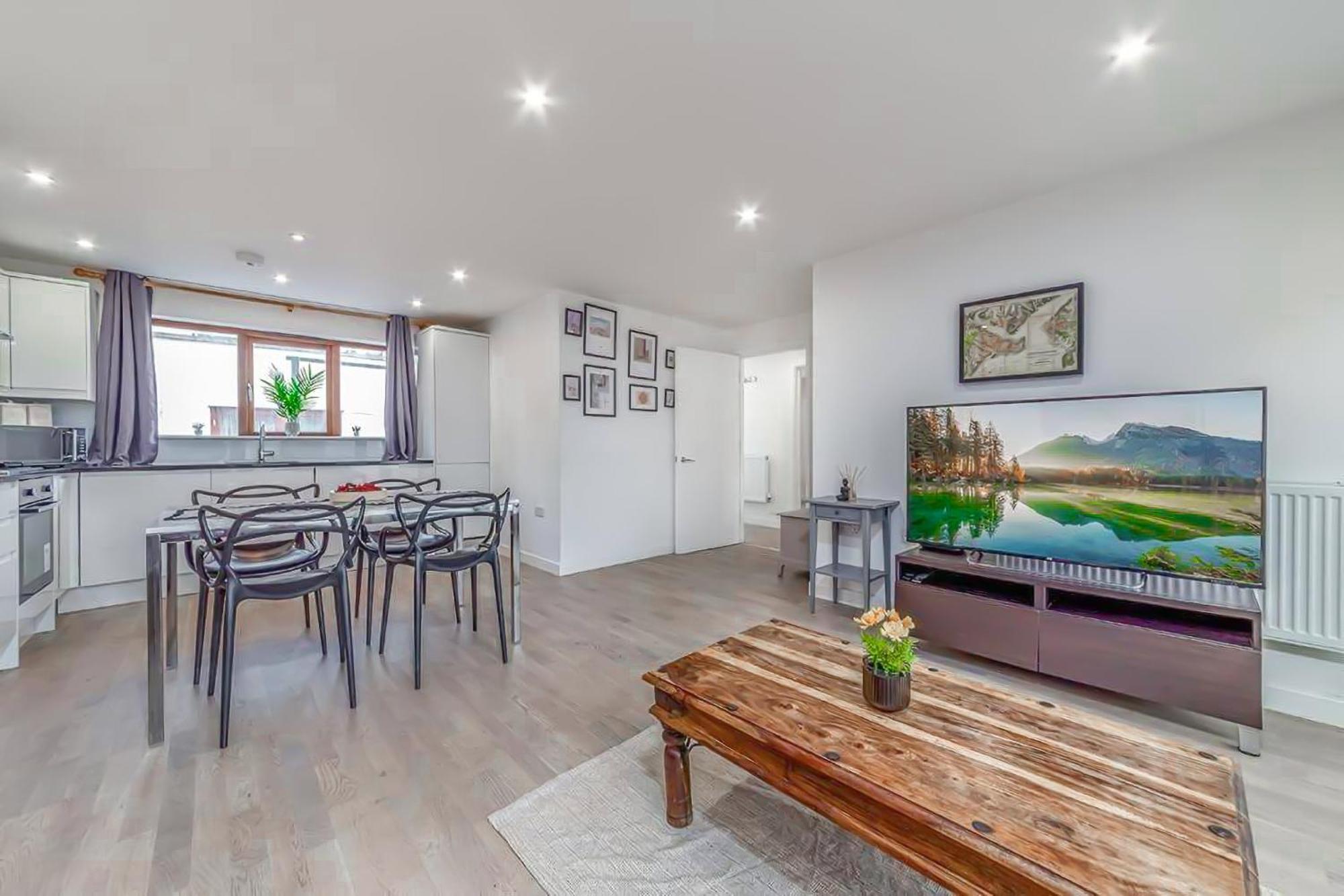 Appartement Amazing 2 Bed Bath Flat With Eye View Lm7
