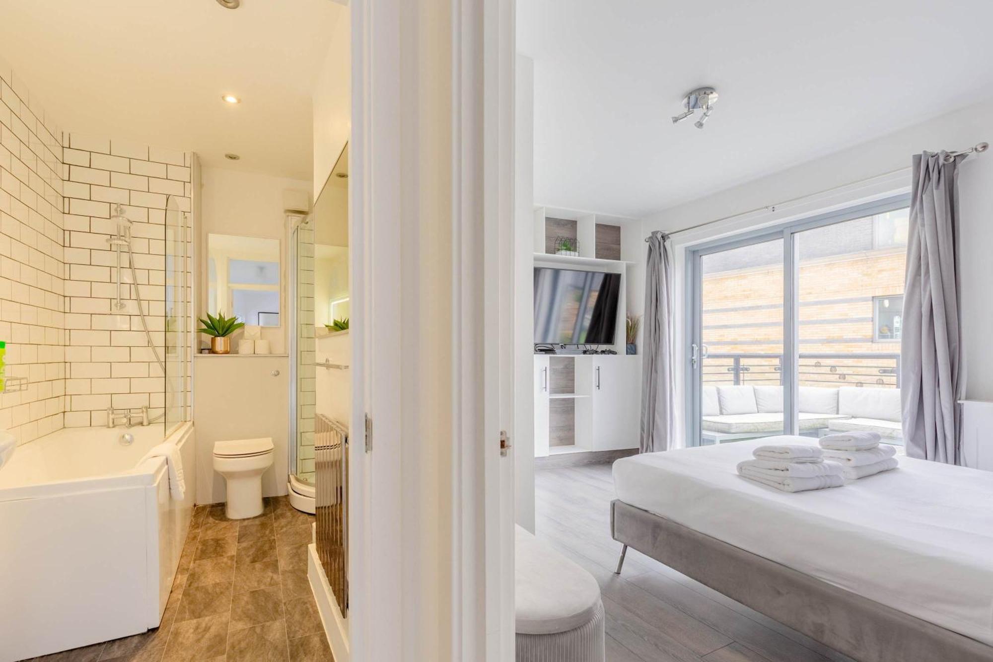 Appartement Bright 2 Bedroom Flat In Lambeth With Balcony Londres