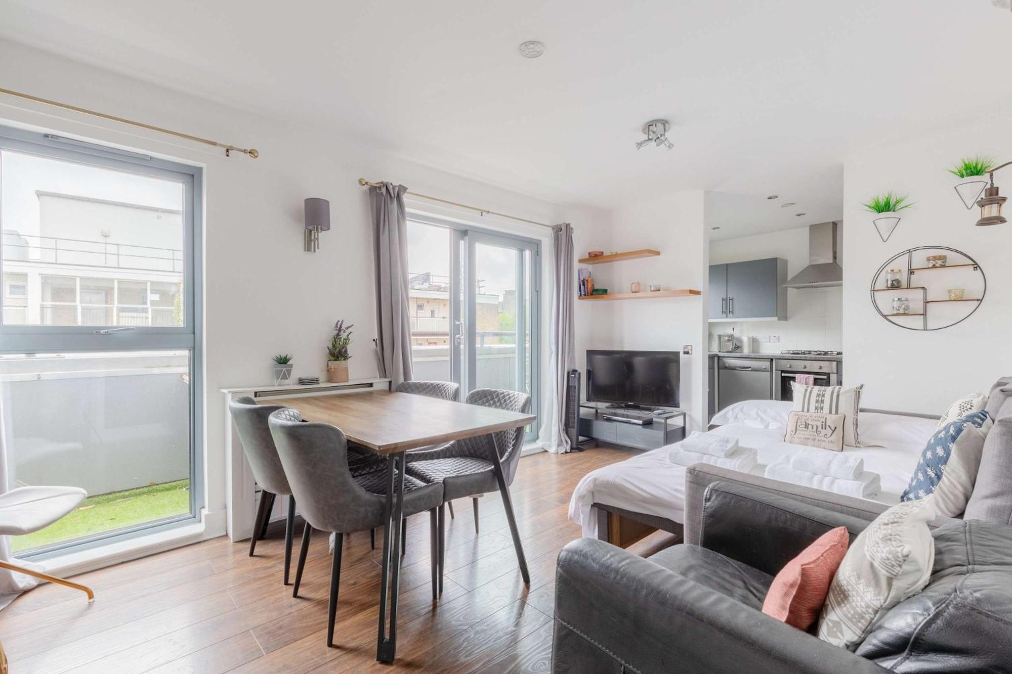 Appartement Bright 2 Bedroom Flat In Lambeth With Balcony *