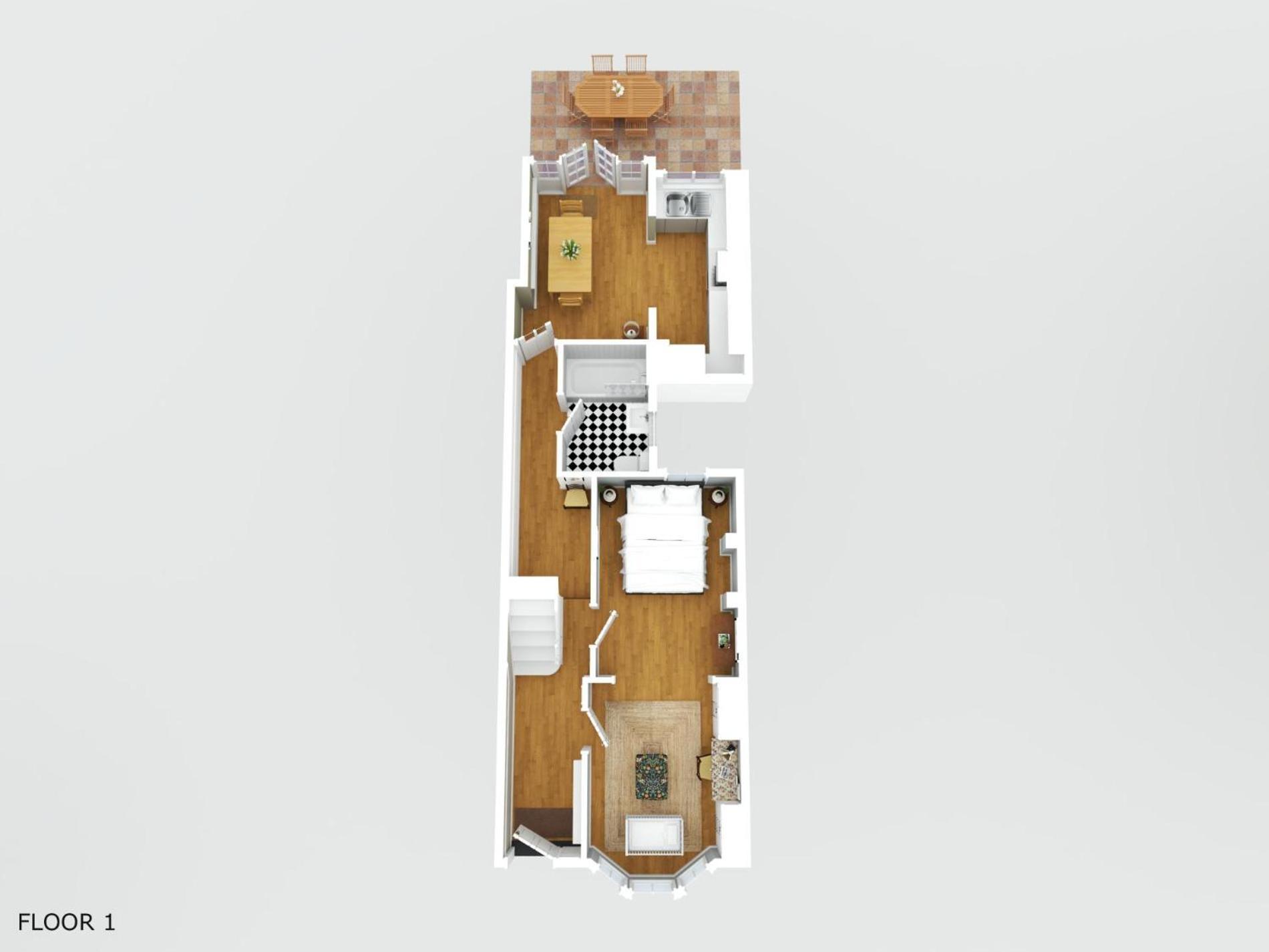 Apartamento The Thames Embrace 3 Bedroom And Garden House In Battersea Londres