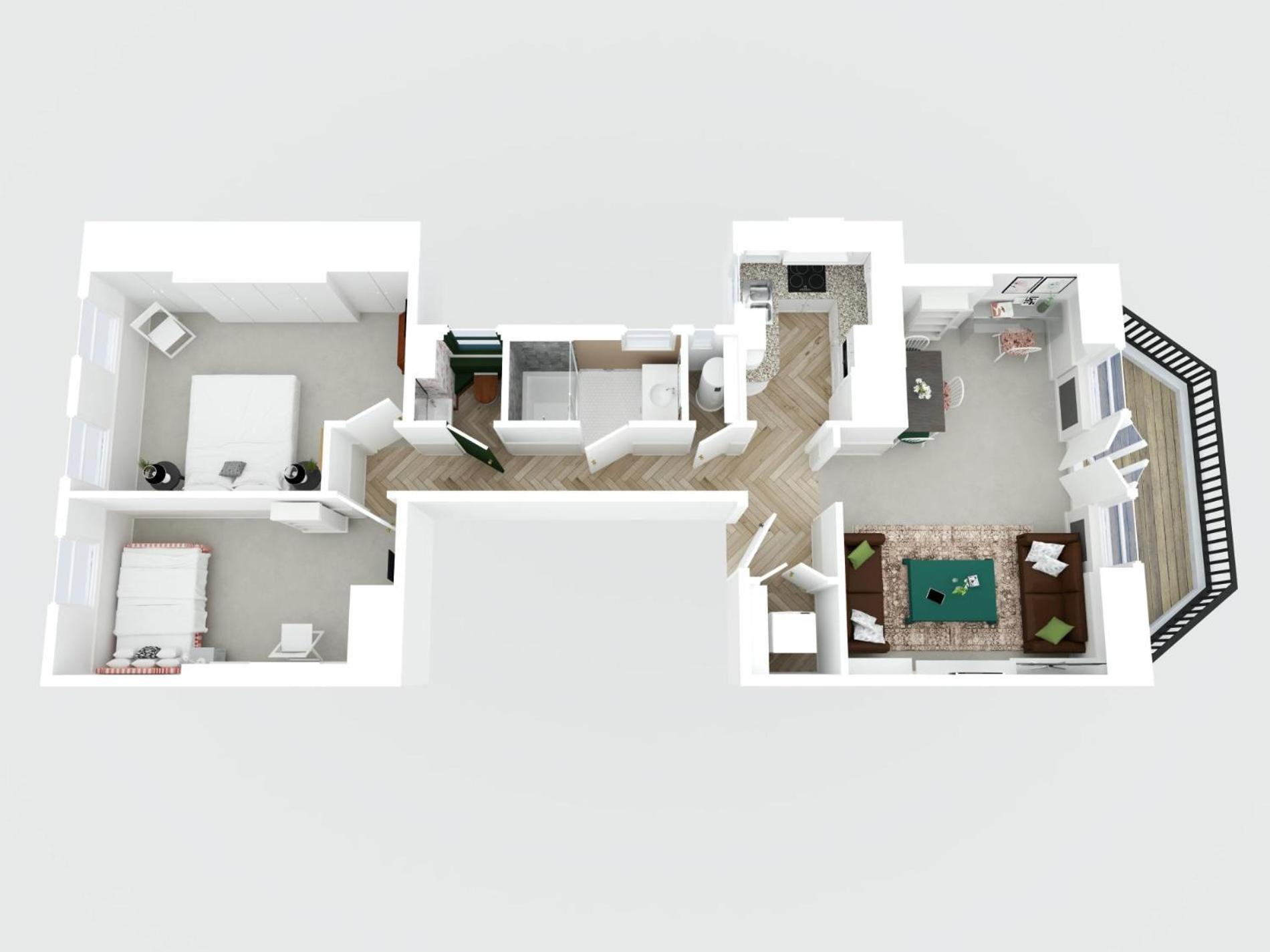 The Baby's Breath 2 Bedroom With Patio In Chelsea Londres