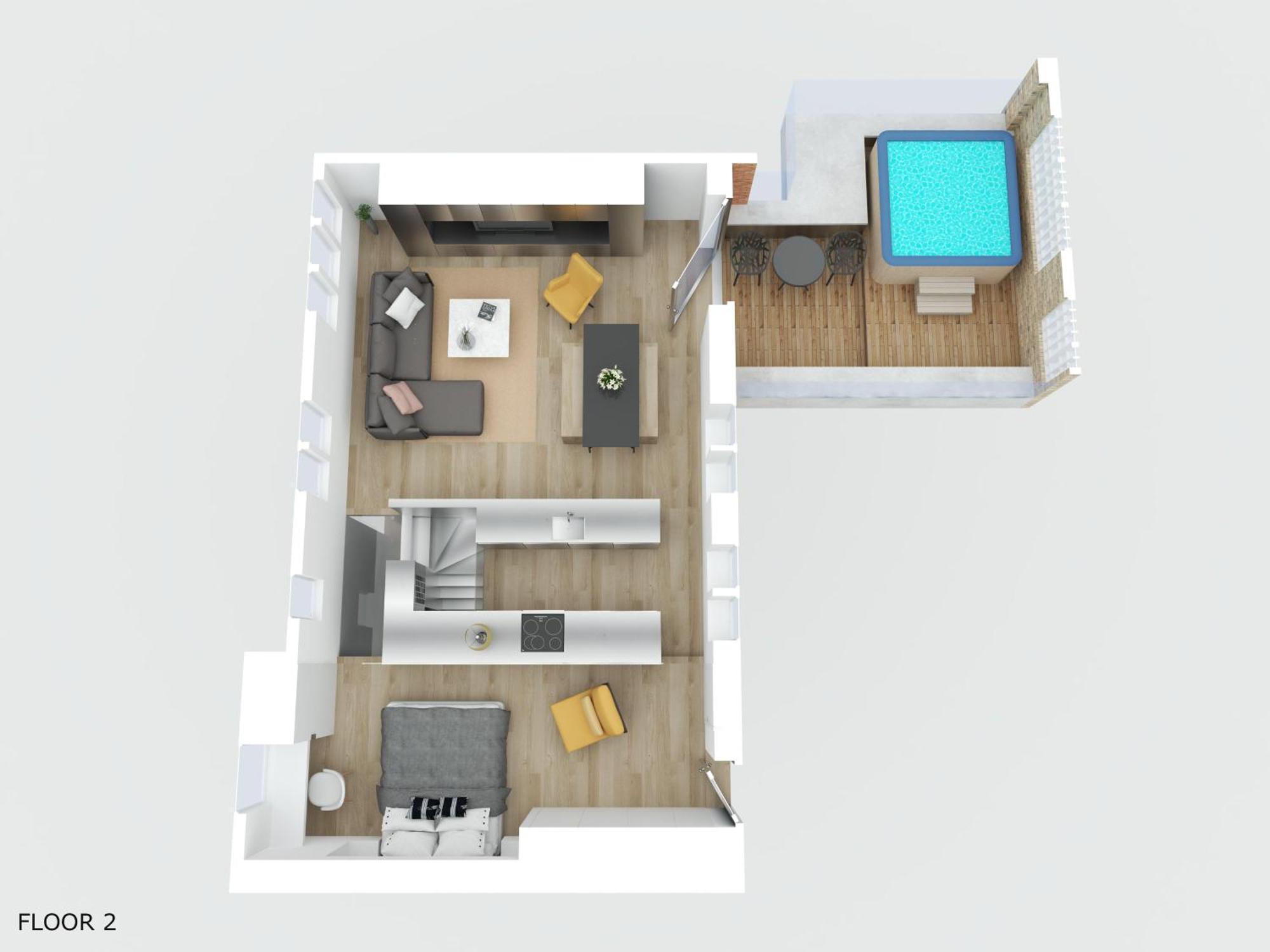 Appartement The Tonic 1 Bed With Patio In Shoreditch