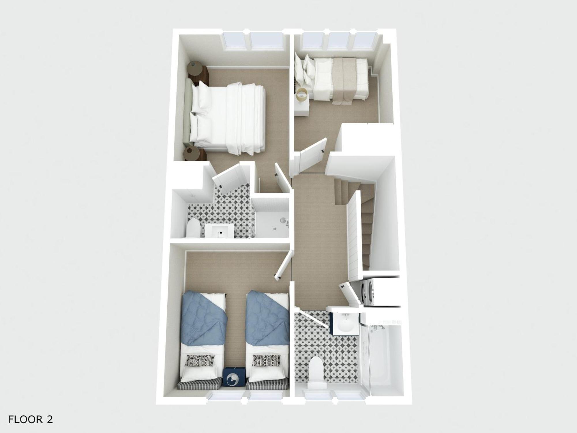 Appartement Battersea Set - 3 Bedroom With Garden