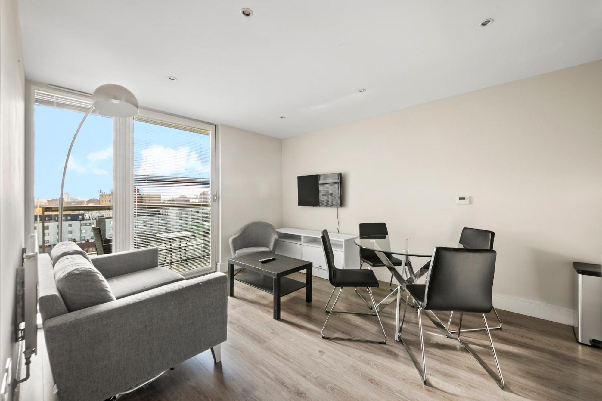 Apartamento Londwell, Canary Wharf Skyline Balcony