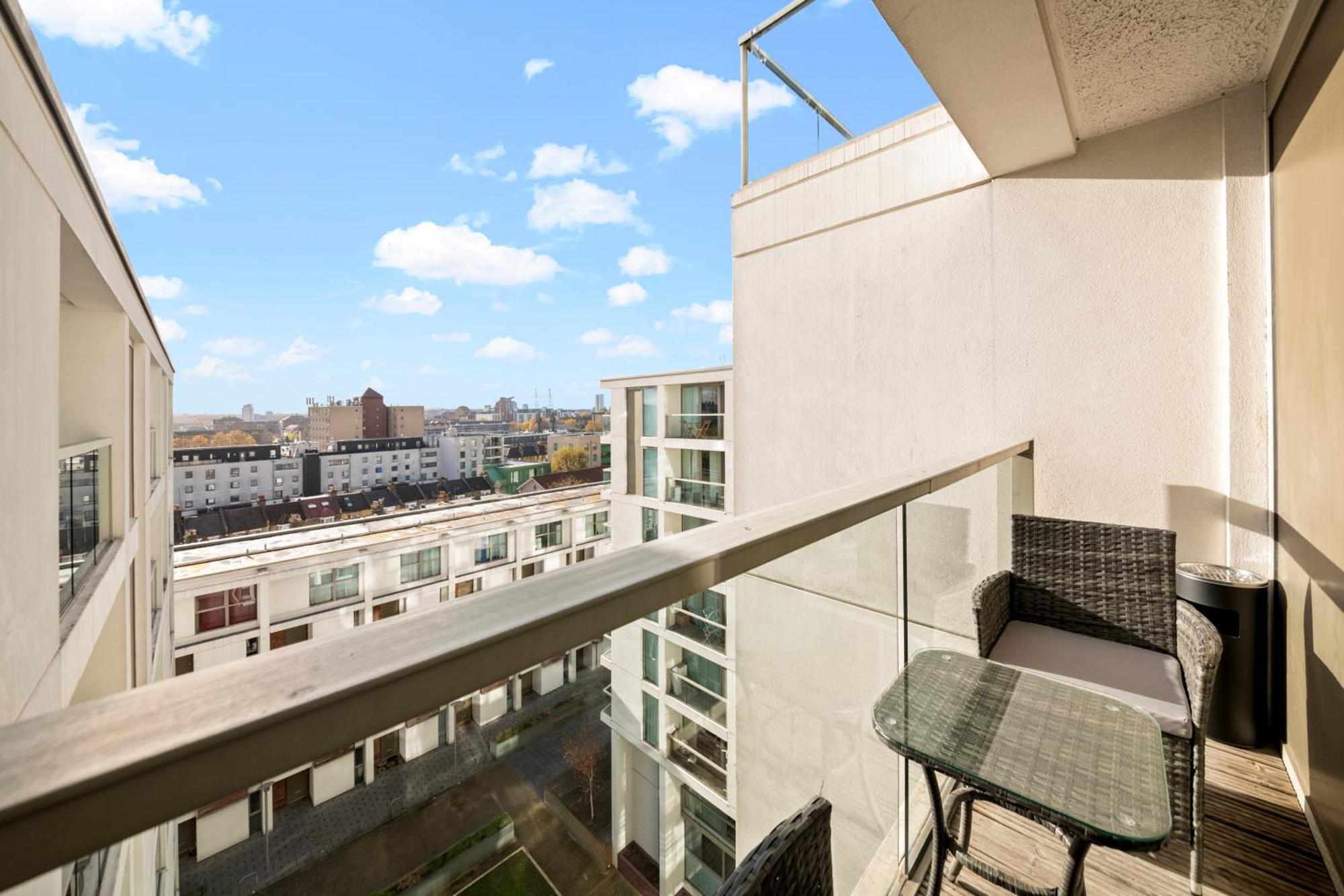 Apartamento Londwell, Canary Wharf Skyline Balcony Londres