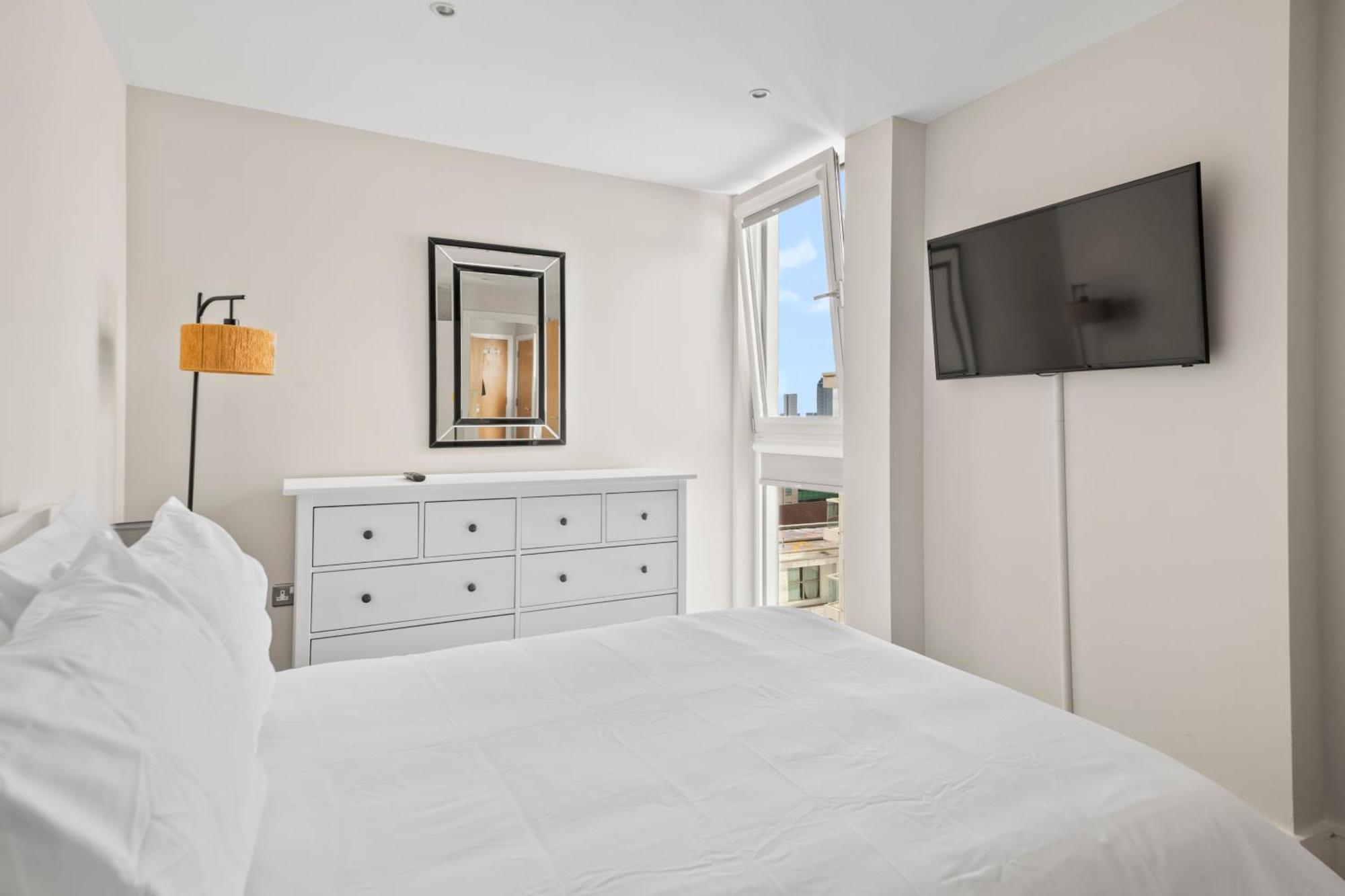 Apartamento Londwell, Canary Wharf Skyline Balcony Londres