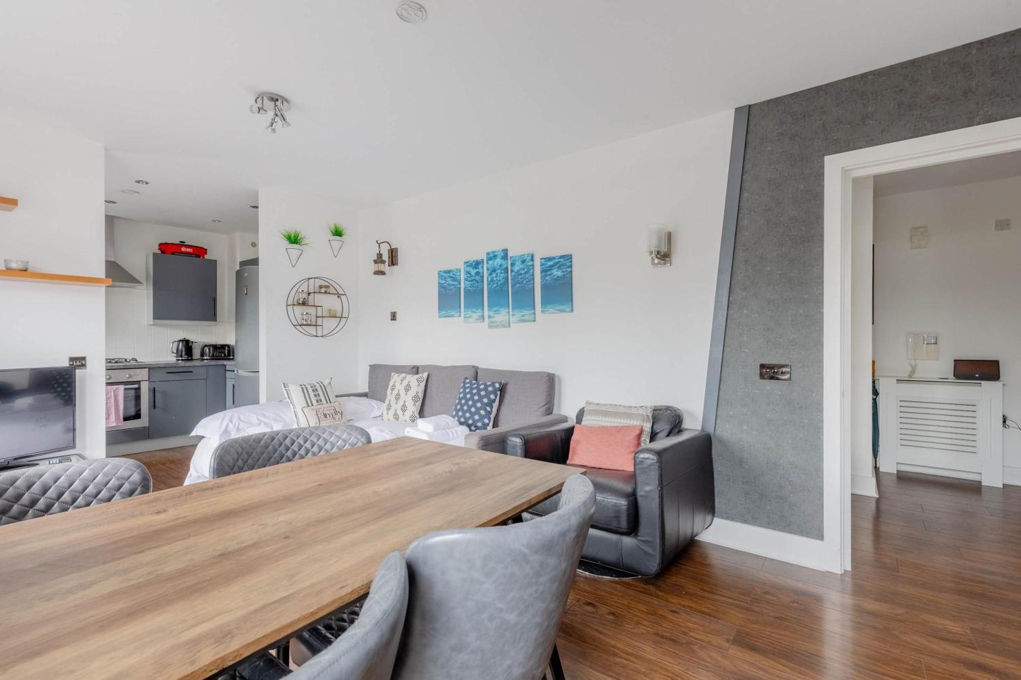 Appartement Bright 2 Bedroom Flat In Lambeth With Balcony